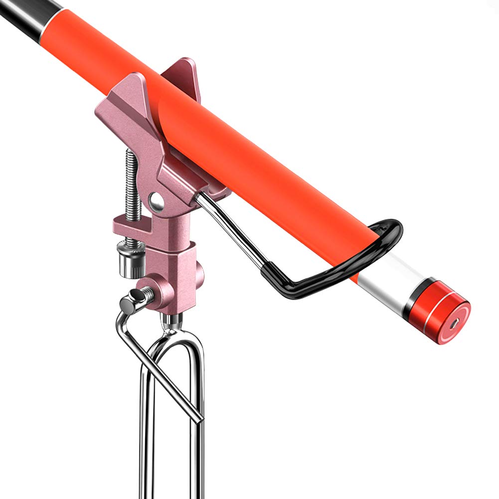 Upgraded 360 Degree Adjustable Stainless Steel Fishing Rod Holder - Foldable Bank Fishing Pole Stand for Catfish & Bass | Perfect for Shoreline, Boat & Kayak Fishing Gear Organization