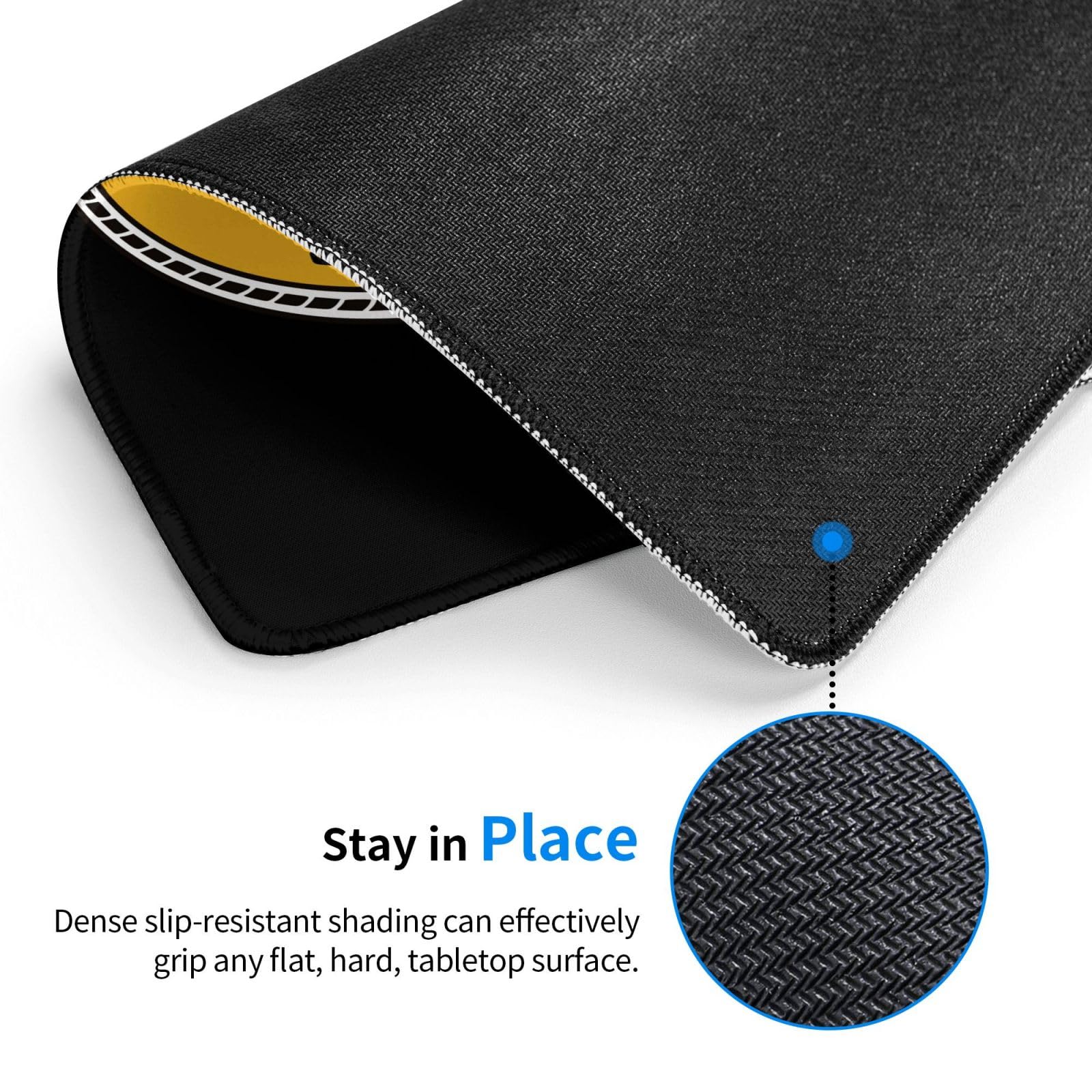 SIYTUAU Baltimore Maryland Seal Mouse Pad - Waterproof Non-Slip Rubber Office & Gaming Mousepad (10x12 inches) for Laptop, PC, Home & Office Workspace