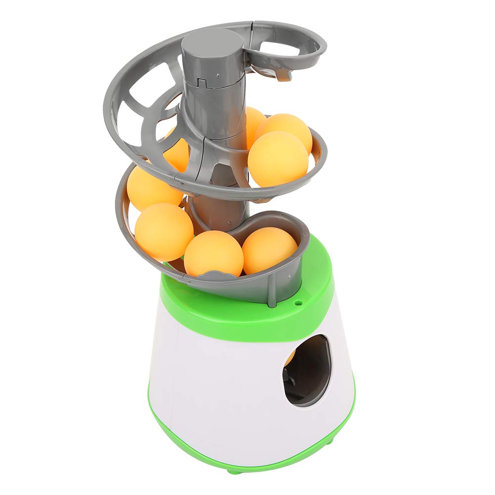 Portable ABS Table Tennis Trainer - Automatic Ping Pong Robot with 10 Balls | Perfect for Indoor Training, Kids Entertainment & Fitness Practice | Great for Home, Office & Gym Use