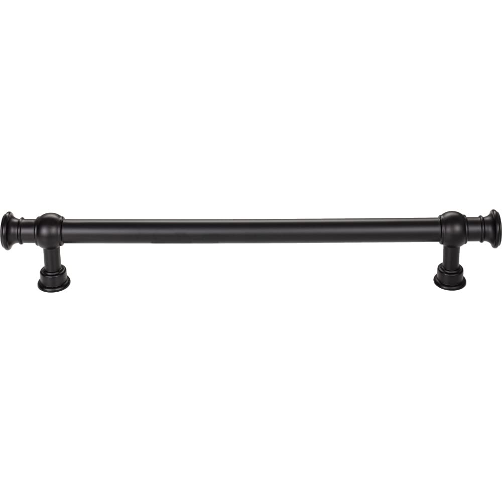 18 Inch Ormonde Appliance Pull in Flat Black - Top Knobs Cabinet Hardware for Kitchen & Bathroom Renovation