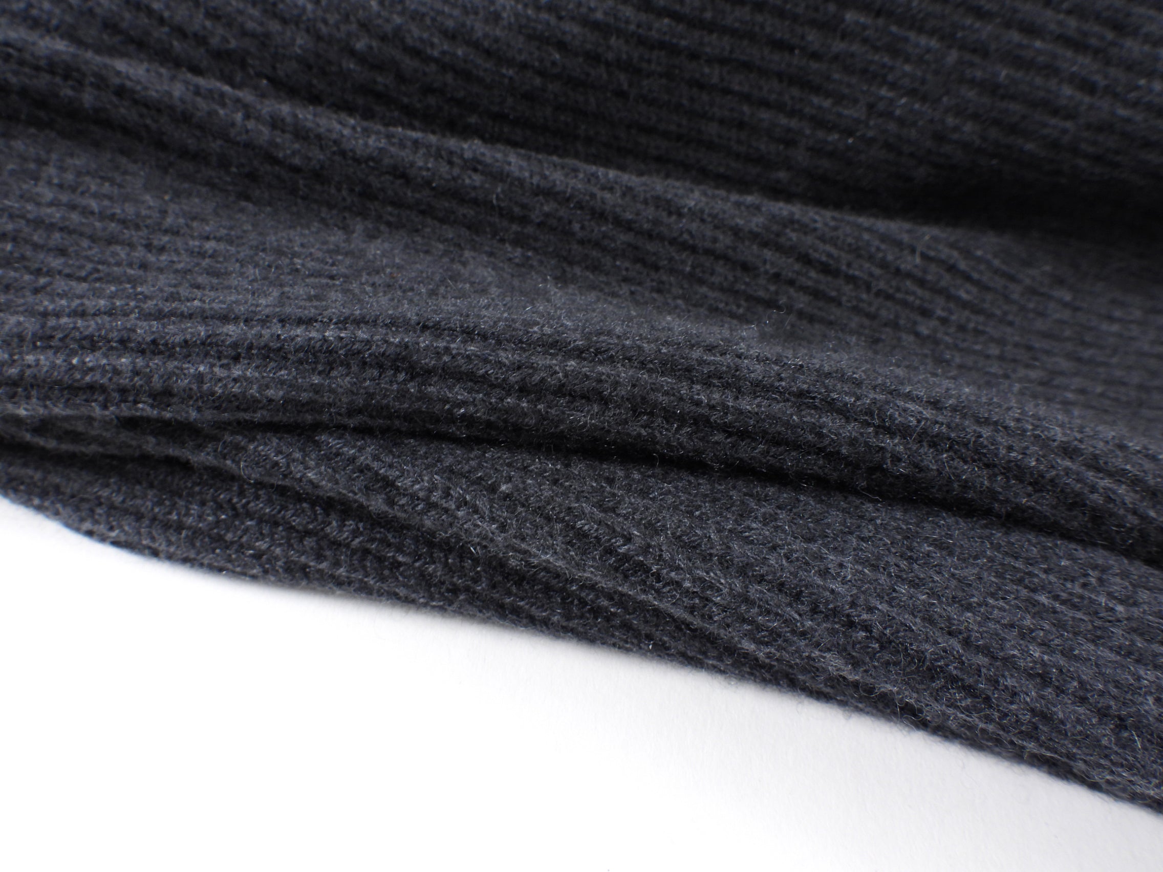 Brunello Cucinelli Charcoal Grey Cashmere Sweater with Monili Trim - Men's Luxury Knitwear for Business & Casual Wear - Perfect for Office, Date Night & Winter Travel