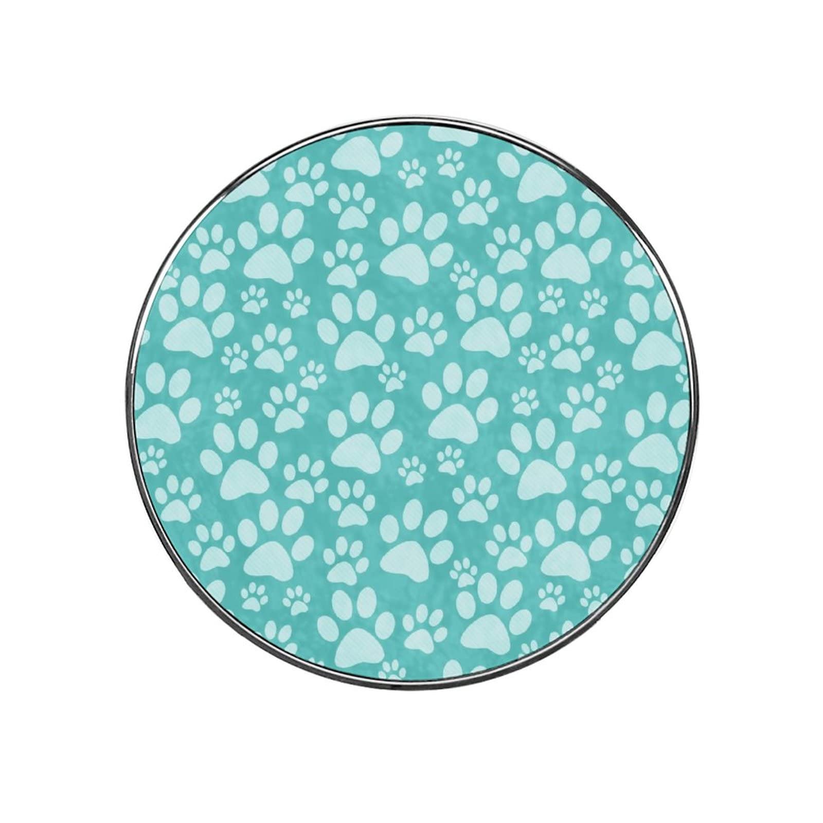 Dog Paw Print Magnets - Cute Refrigerator Magnets for Kitchen & Whiteboard Decor - Perfect for Pet Lovers, Home Organization & School Projects