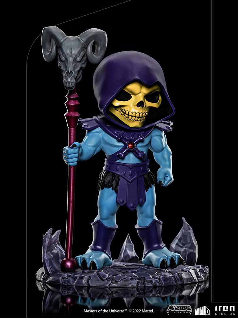 Iron Studios Masters of the Universe Skeletor MiniCo Figure - Collectible Action Figure for Display, Gifts, and He-Man Fans | Perfect for Home Decor, Office Display, and Toy Collections
