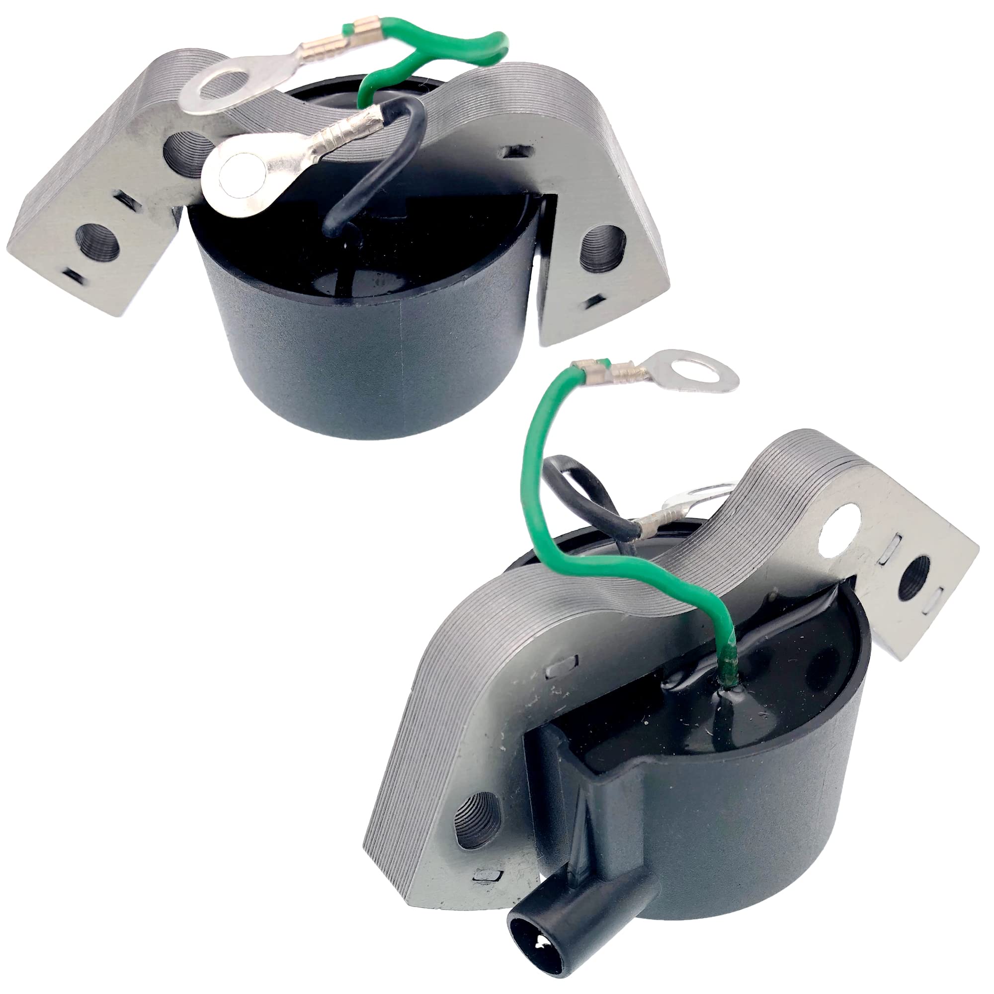 ZhongfaTec-298V 2 Pack 18-5181 Outboard Motor Ignition Coil Replacement for 582995 584477 580416 - Perfect for Marine Engine Repair & Boat Maintenance