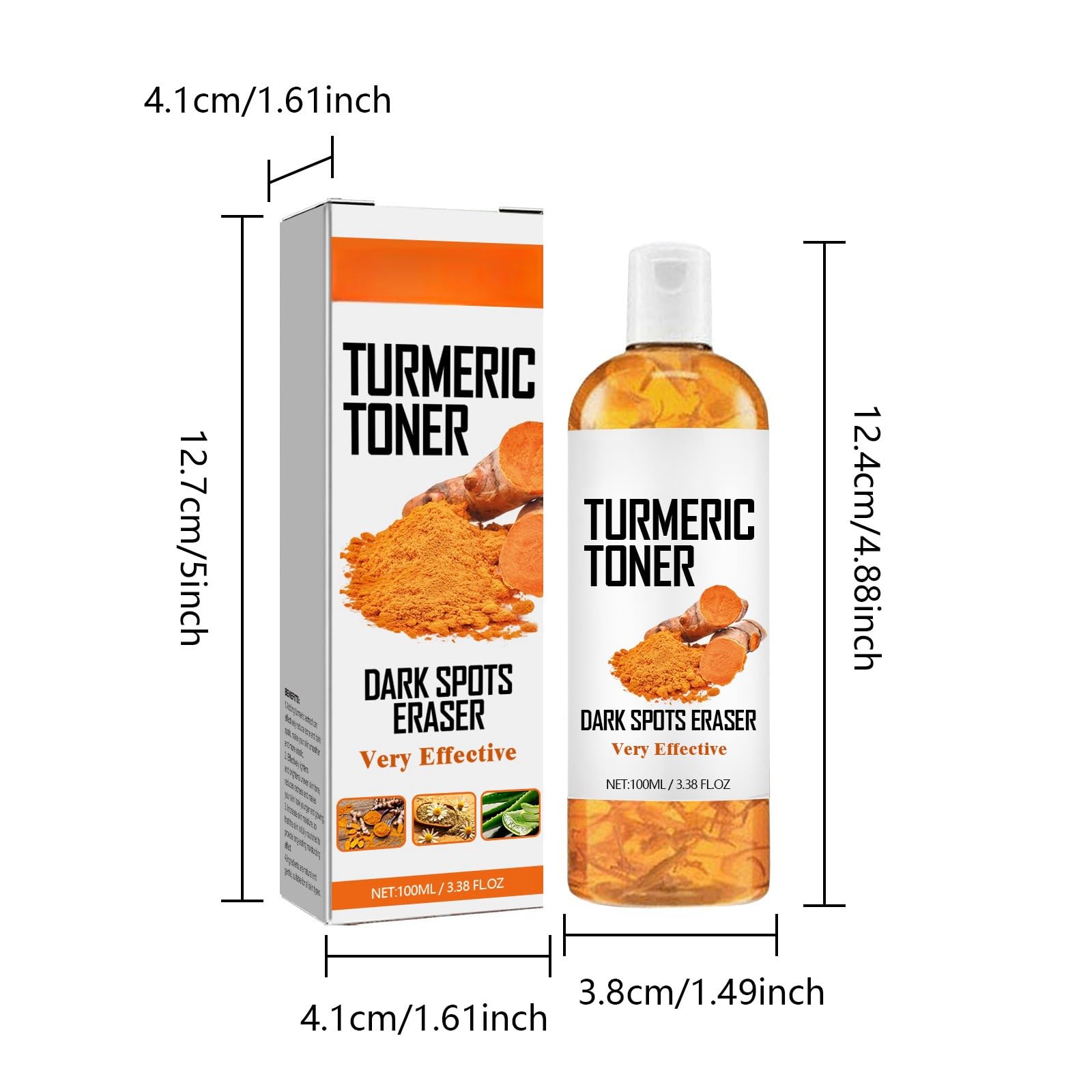 Turmeric Toner for Face - Hydrating & Anti-Aging Facial Toner for Women | Brightening Skin Care, Dark Spot Treatment - Perfect for Daily Skincare Routine & Nighttime Regimen