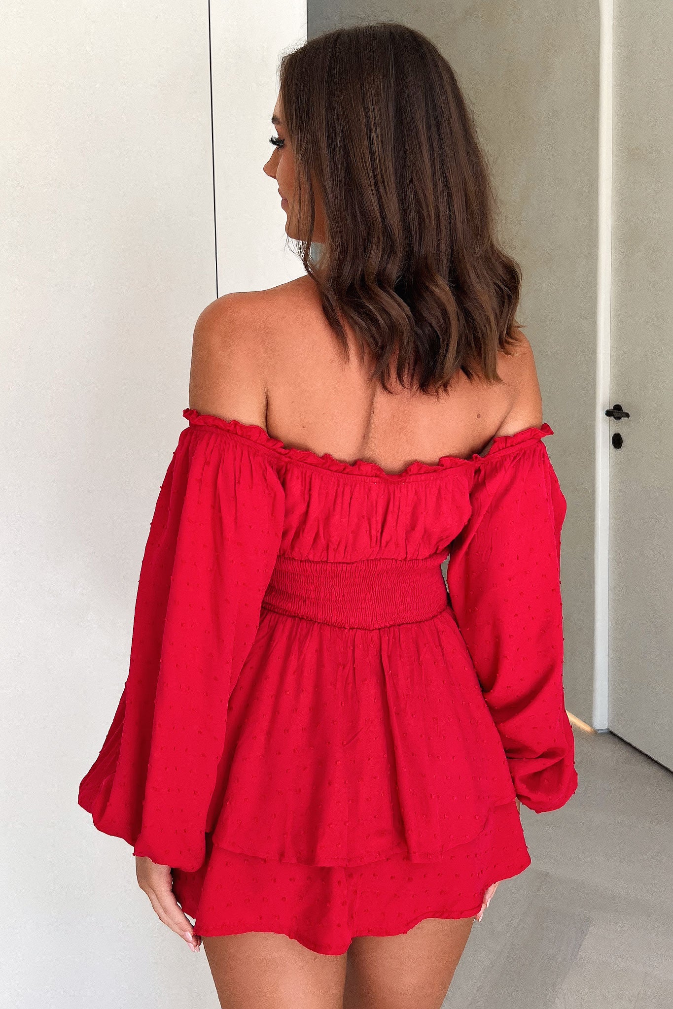 Ahoy Playsuit for Women - Stylish Red Jumpsuit for Casual Outings, Beach Wear & Summer Fashion | Comfortable & Trendy One-Piece Outfit