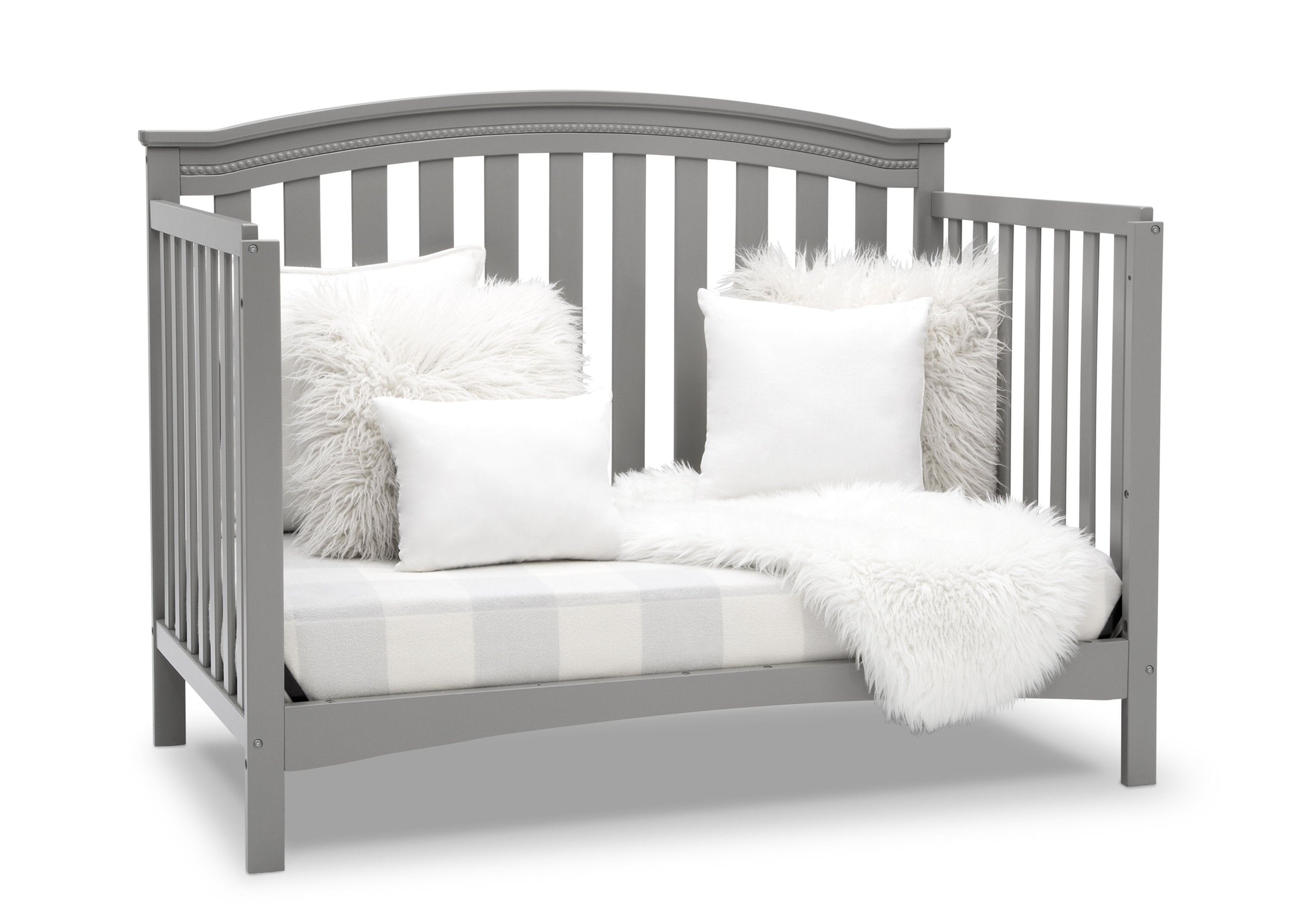 Waverly 6-in-1 Convertible Baby Crib - Toddler Bed, Daybed & Full-Size Bed - Safe Nursery Furniture for Newborns to Teens - Perfect for Baby Rooms & Kids Bedrooms