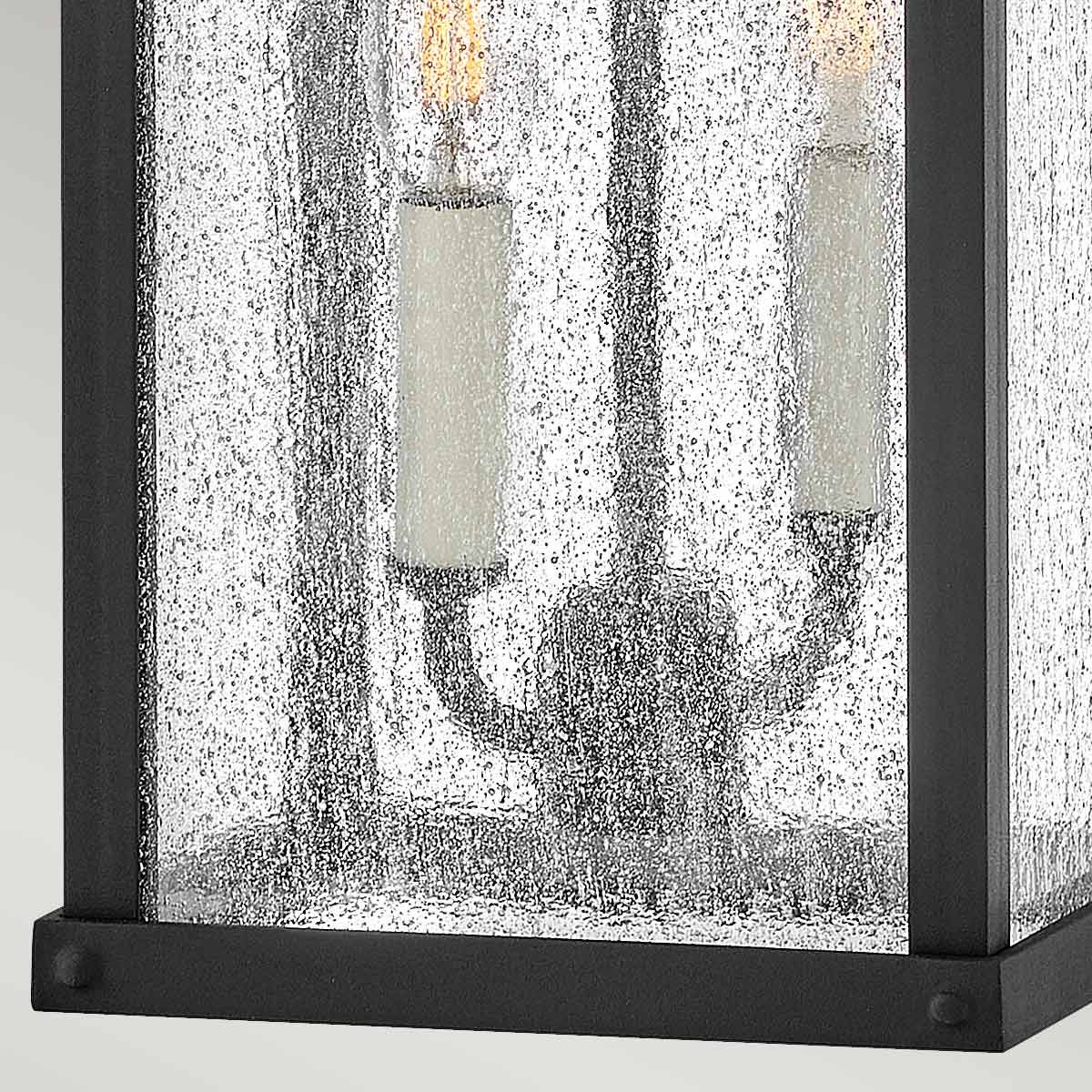 Beacon Hill 1/2lt Small/Medium Outdoor Wall Lantern - Museum Black E27 IP44 Waterproof - Perfect for Porch, Garden, and Patio Lighting
