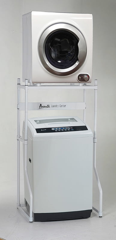 Avanti WDB20Y0W Stackable Clothes Drying Rack for Laundry Room - Space-Saving Solution for Small Apartments & Tight Spaces