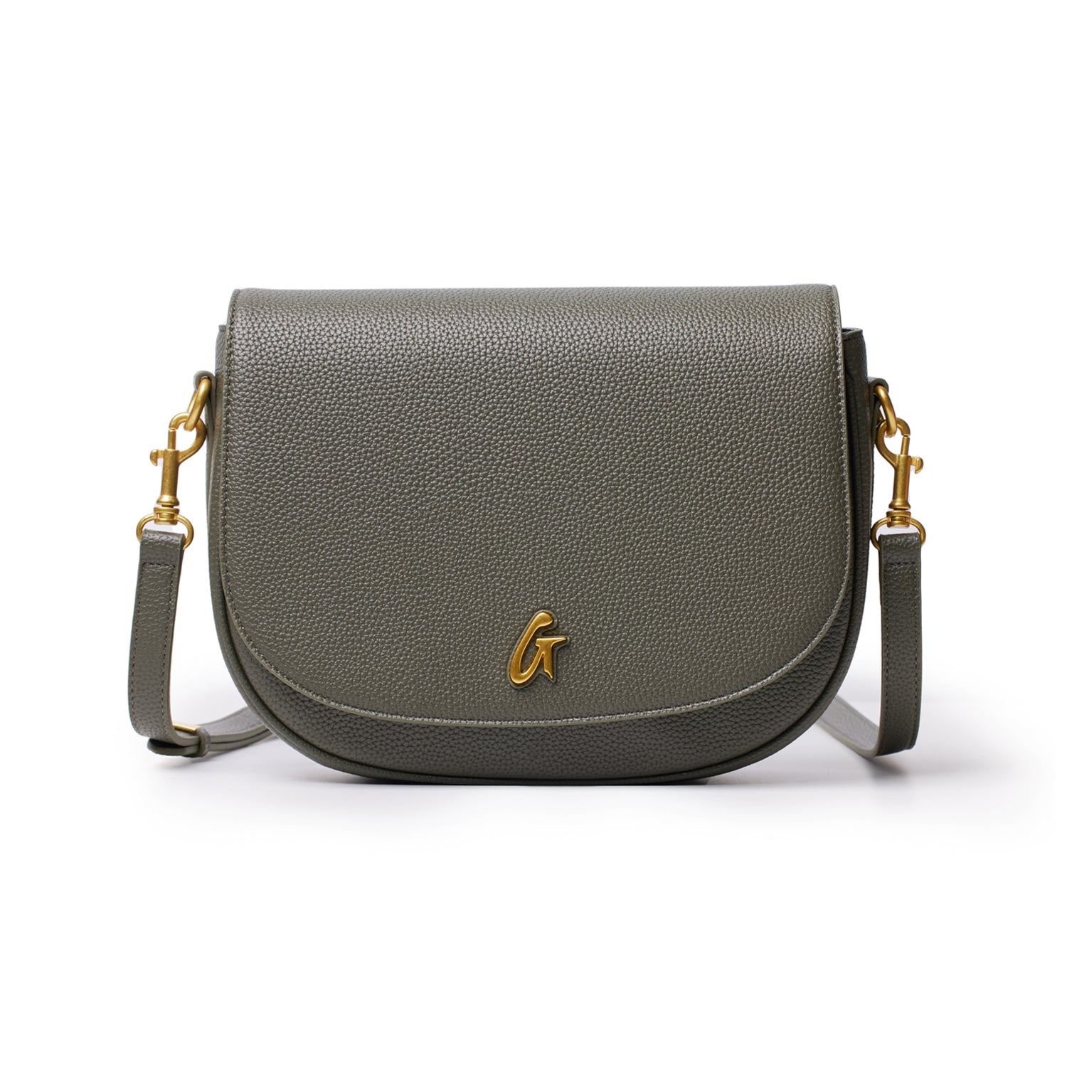 Large Pebble Shoulder Bag in Olive Green - Stylish & Spacious Handbag for Women, Perfect for Work, Travel & Everyday Use