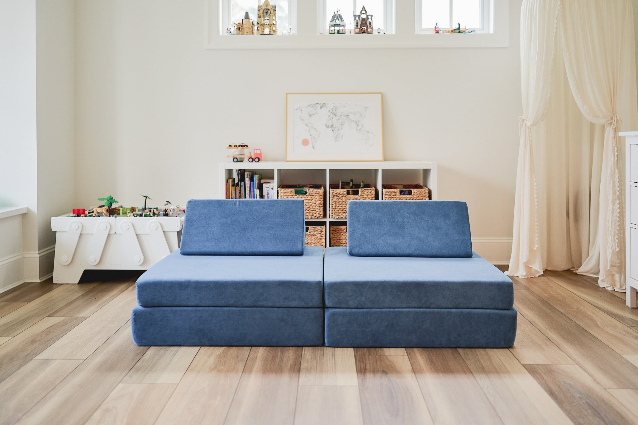 Modular Play Sofa for Kids - Soft & Safe Children's Play Couch - Perfect for Playrooms, Daycare & Indoor Play Areas