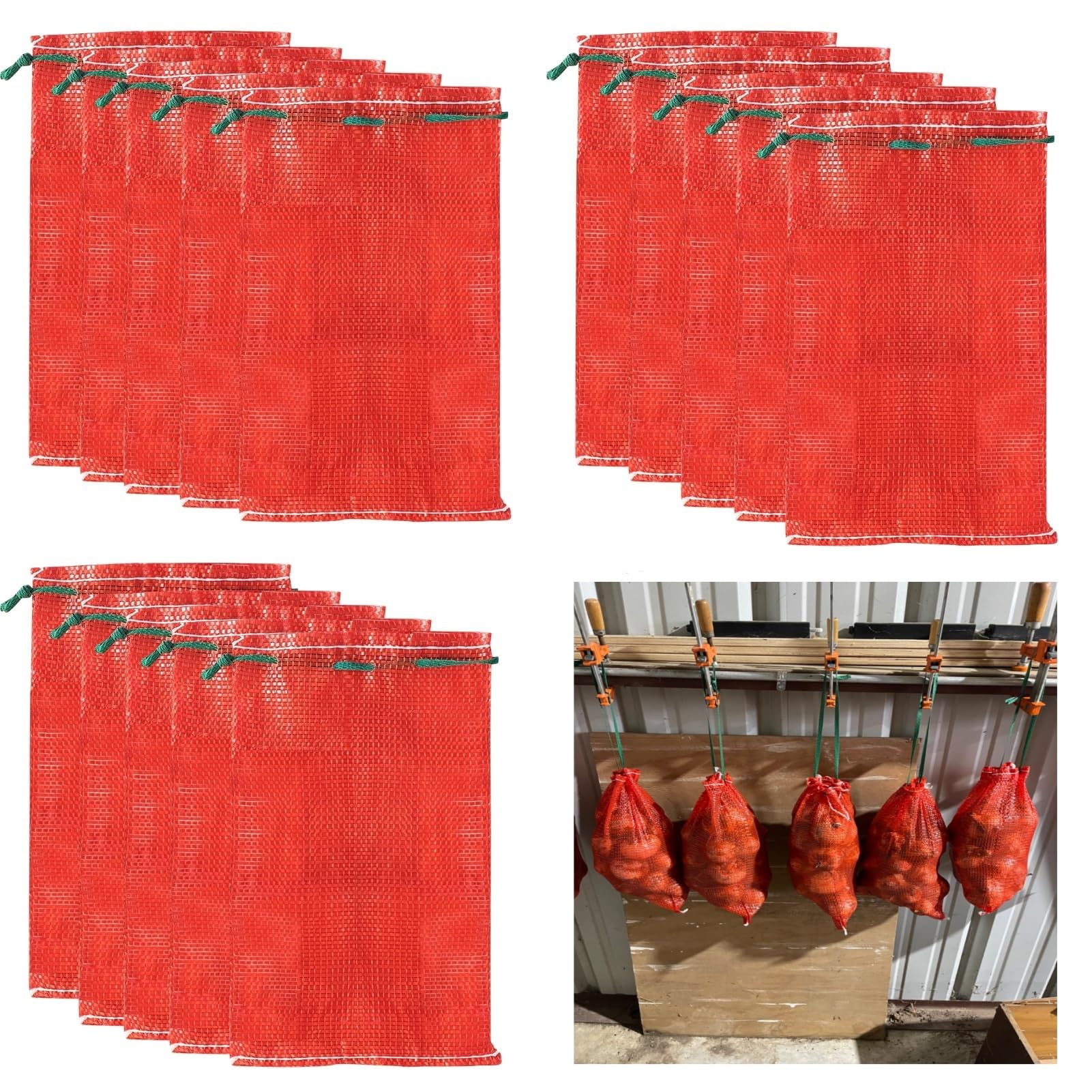 10 lb Mesh Onion Bags - 10