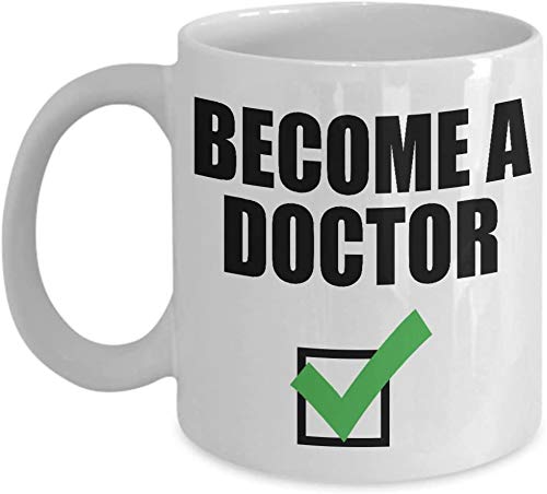 Doctor Coffee Mug - PhD & Med School Graduation Gift for Him - Perfect for Office & Home Use