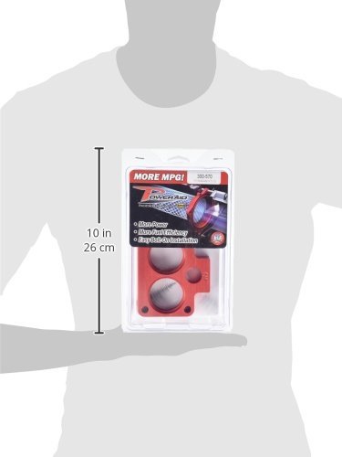 Airaid 300-570 PowerAid Throttle Body Spacer for Improved Airflow & Horsepower – Perfect for Jeep, Dodge & Chevy Performance Upgrades