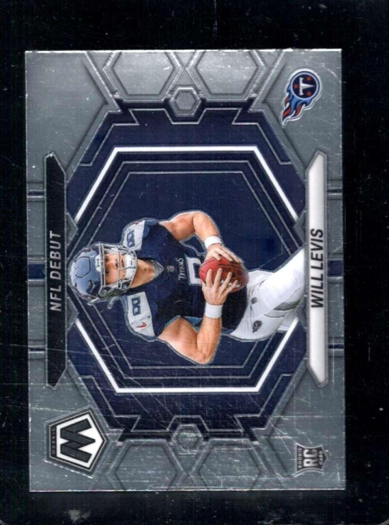 2023 Panini Mosaic NFL Debut #4 Will Levis Rookie Card (RC) NMMT - Tennessee Titans - Perfect for Collectors, Sports Memorabilia & NFL Fans
