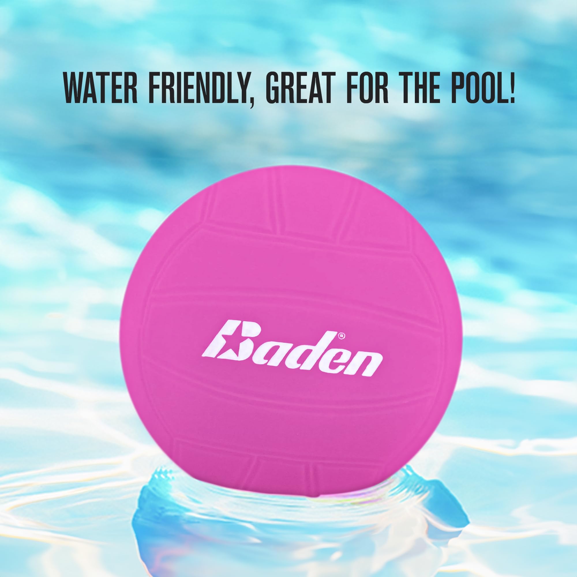 Baden 4 Inch Mini Volleyball 12-Pack with Pump - Perfect for Team Gifts, Awards, Pool Parties & Beach Games | Great for Volleyball Practice, Youth Sports & Summer Activities