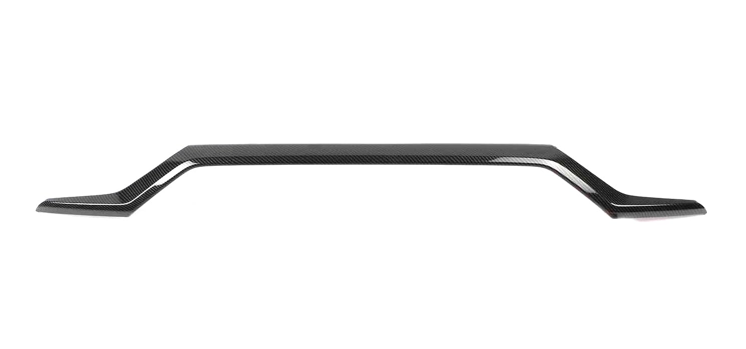 Toyota RAV4 XA50 2019-2022 Rear Trunk Lid Upper Cover Molding Trim - Carbon Fiber Style ABS Car Accessory (1PC) - Perfect for Protecting & Enhancing Your SUV's Cargo Area