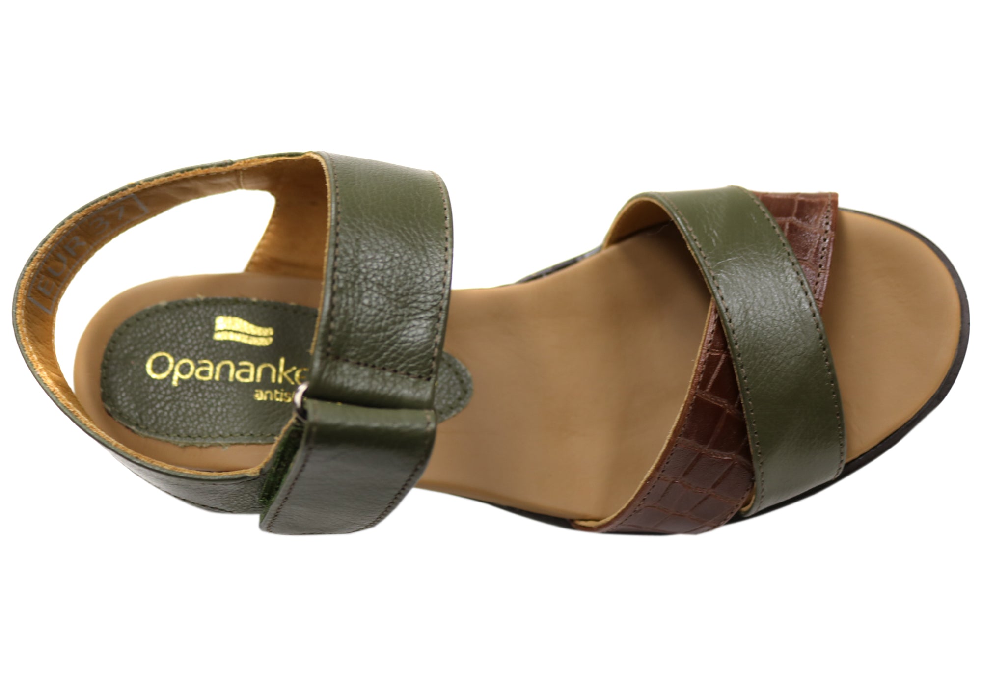 Vivian Women's Comfortable Leather Mid Heel Sandals - Stylish & Breathable Open Toe Shoes for Work, Party & Summer Outfits