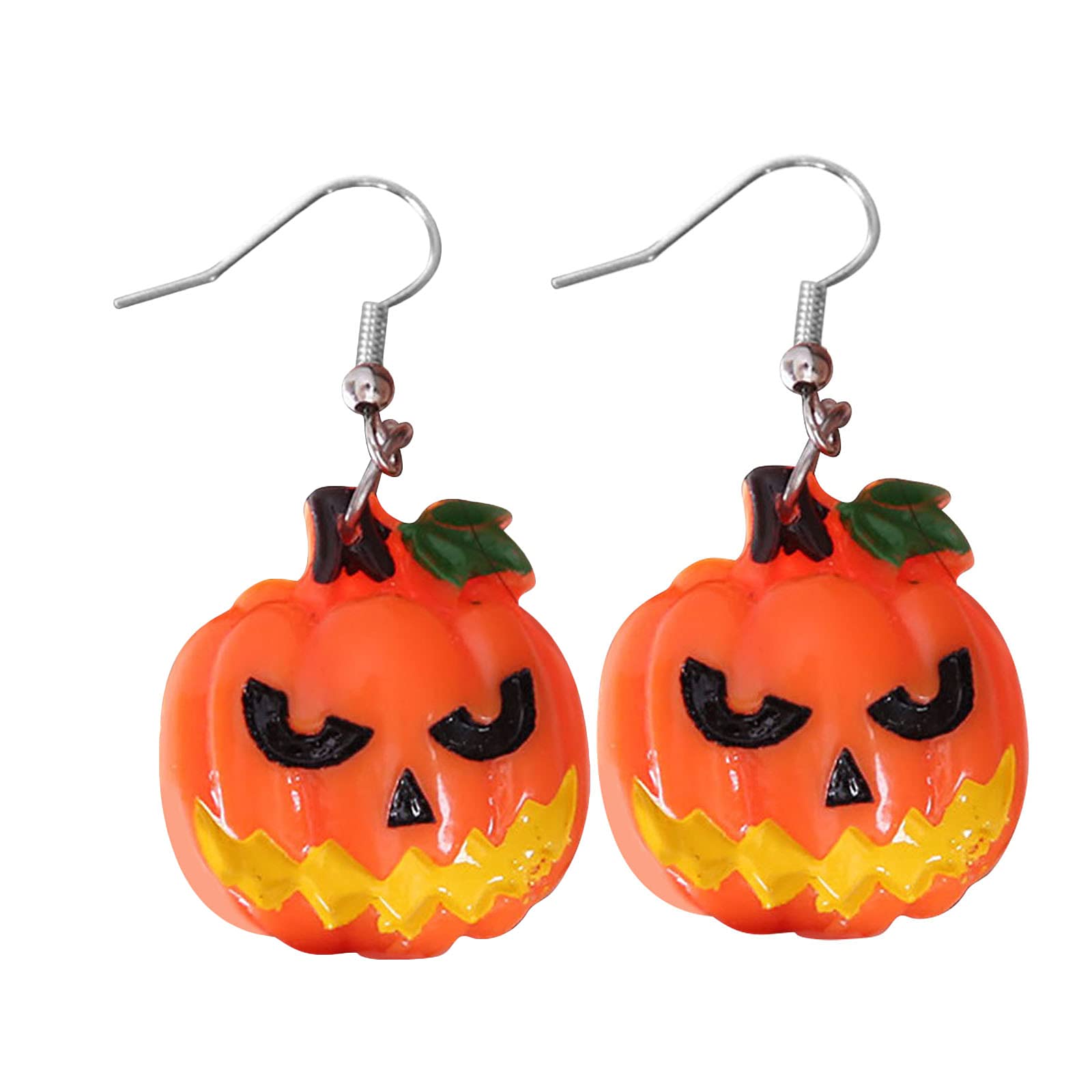3D Halloween Earrings for Women - Funny Pumpkin & Ghost Dangle Earrings - Cute Halloween Party Jewelry Gifts for Girls - Perfect for Costume Parties, Trick or Treating & Spooky Celebrations