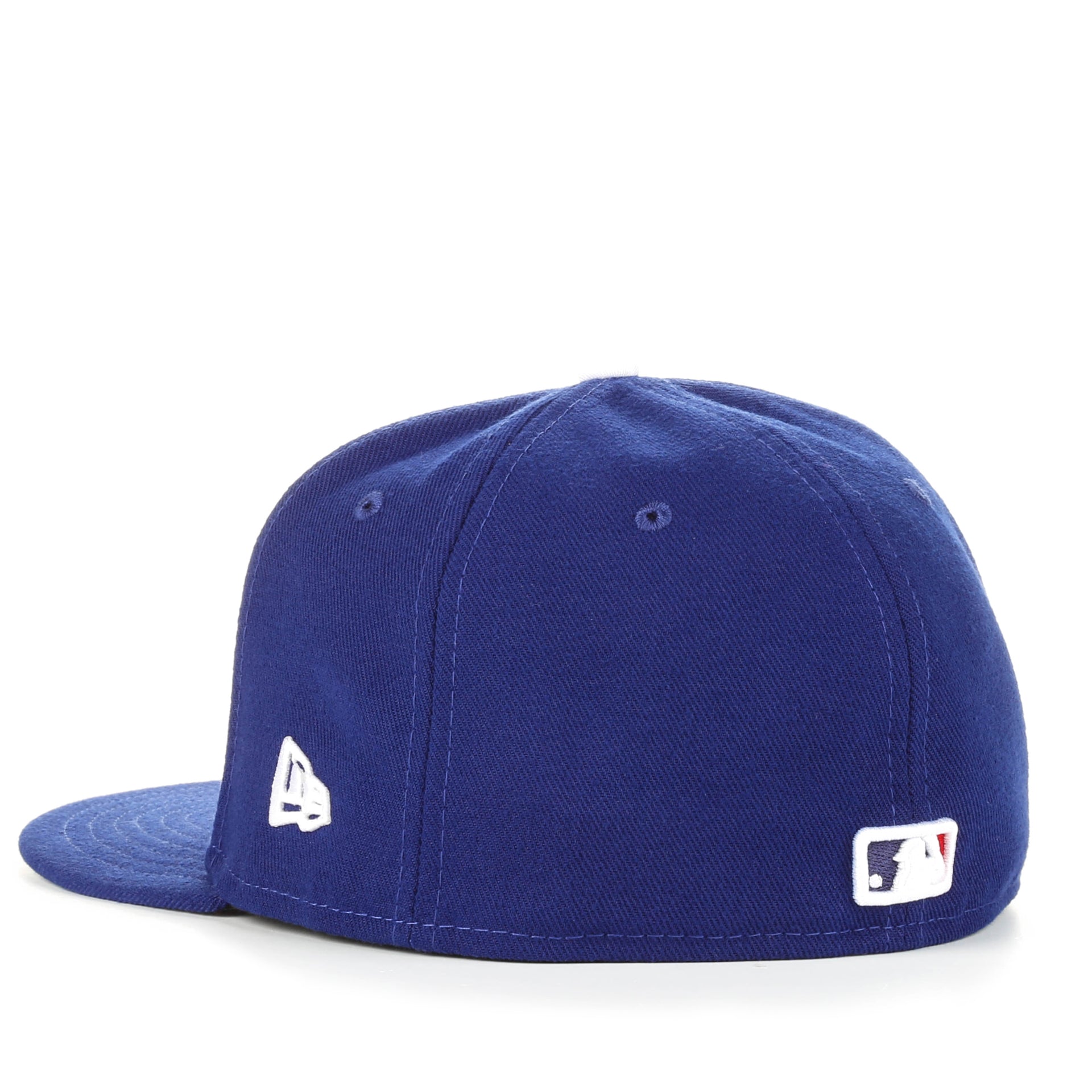 New Era 59Fifty AC Performance Fitted Cap - Los Angeles Dodgers Blue Baseball Hat for Men, Moisture-Wicking & Breathable for Sports, Outdoor Activities & Fan Gear