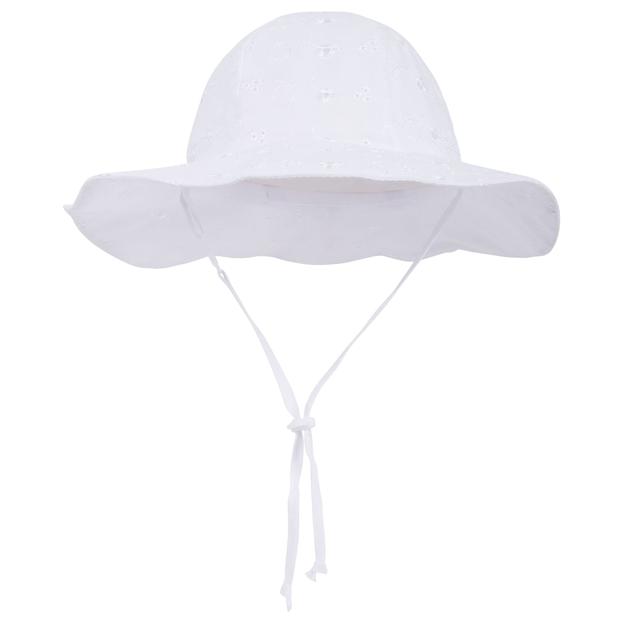 SimpliKids UPF 50+ Baby Sun Hat with Wide Brim - UV Protection for Infants & Toddlers - Perfect for Beach, Pool, Park and Outdoor Activities
