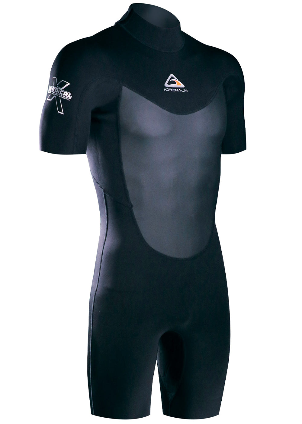 Adrenalin Men's Radical X 2mm Neoprene Spring Wetsuit for Surfing, Diving & Water Sports - Lightweight & Flexible Swimwear