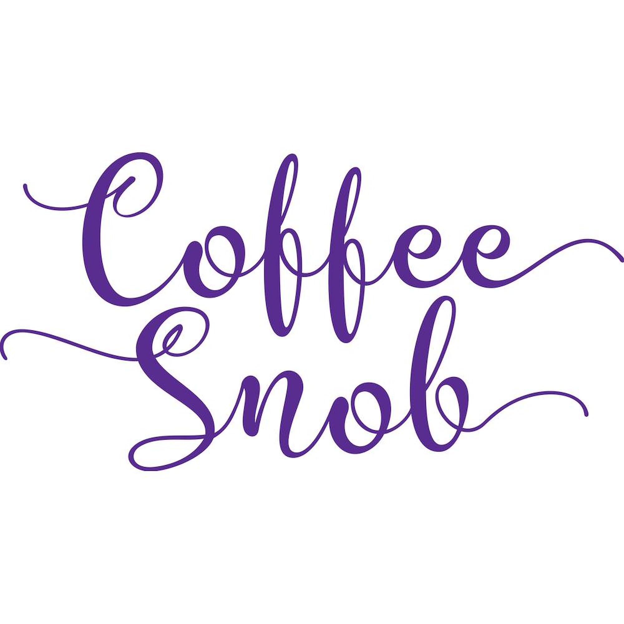 CafePress Coffee Snob 11 oz (325 ml) Ceramic Coffee Mug - Perfect for Home, Office & Gifts - Insulated Hot Drink Cup for Coffee, Tea & Cocoa Lovers