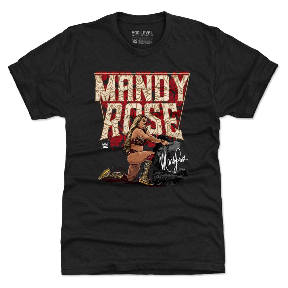 Mandy Rose WWE Men's T-Shirt - Official Licensed Wrestling Apparel - Comfortable Cotton Tee for Fans & Collectors - Perfect for Wrestling Events, Gym Workouts & Casual Wear