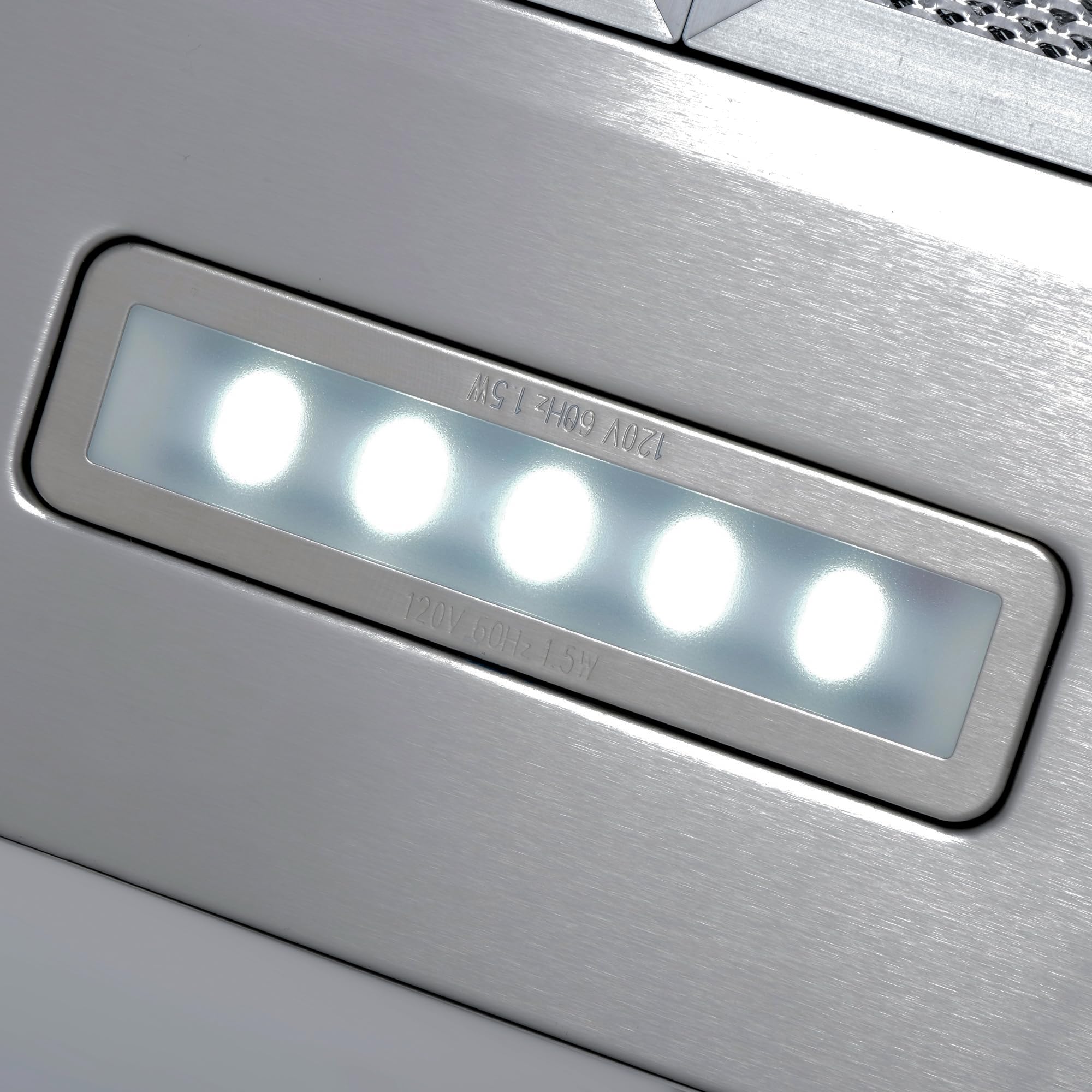 COSMO COS-5MU30 30-inch Stainless Steel Under Cabinet Range Hood with LED Lights & Reusable Filters - Delta Collection for Modern Kitchens | Perfect for Home Cooking & Ventilation