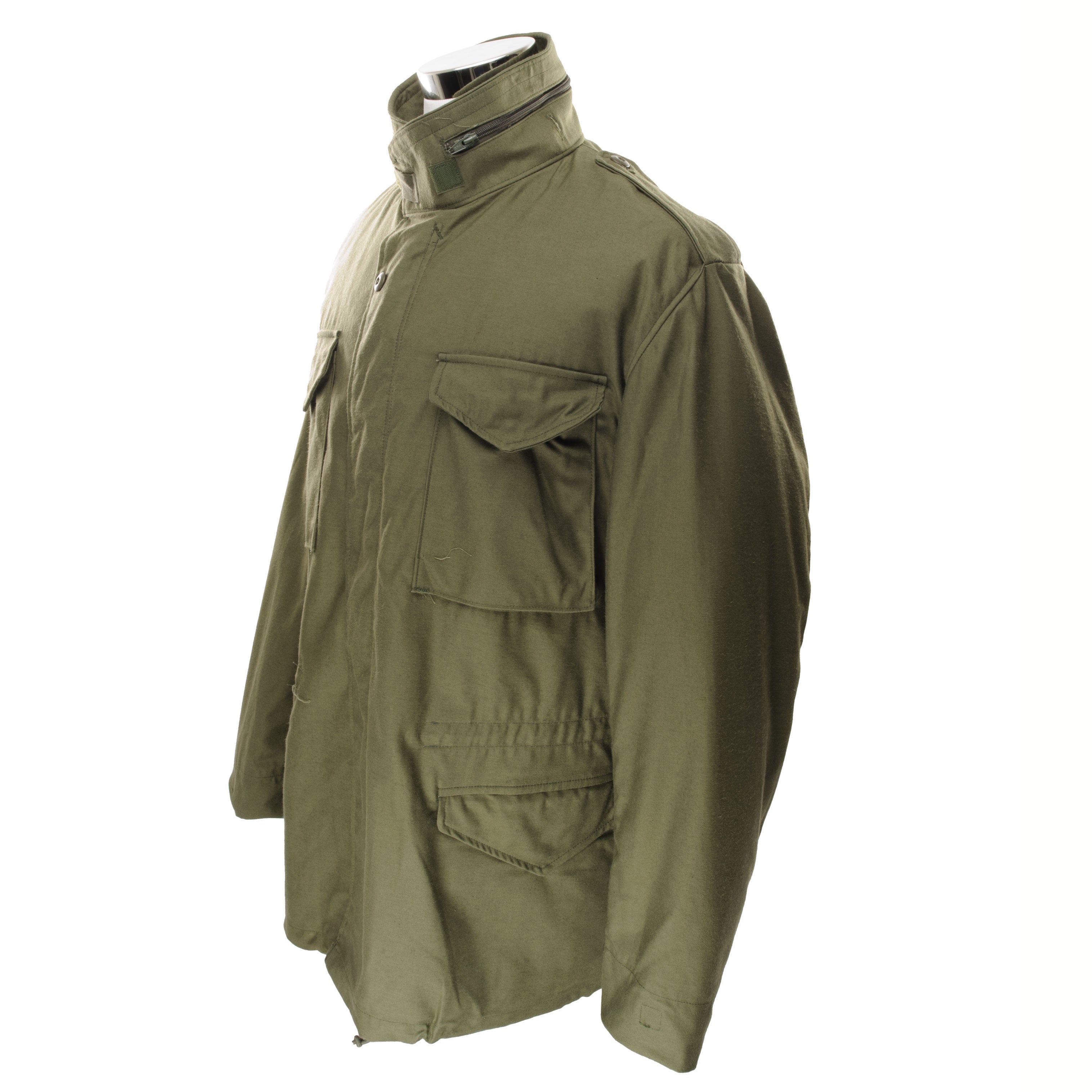 Vintage US Army M-1965 M65 Field Jacket - Size Large Long - Deadstock NOS - Military Green Outerwear for Men - Perfect for Outdoor Adventures, Camping & Vintage Style
