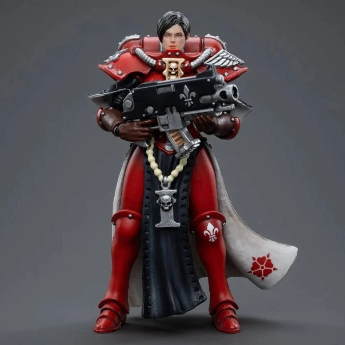 JOYTOY Warhammer 40K Adepta Sororitas Battle Sisters - Order of the Bloody Rose Sister Ignacia Action Figure | Collectible Miniature for Tabletop Gaming & Warhammer 40K Fans | Perfect for Display, Battle Scenes & Gift Giving