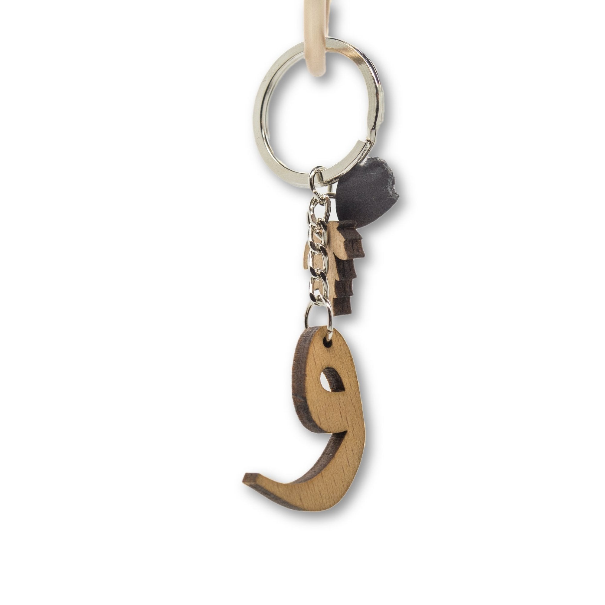 Arabic Letter Keychains - Personalized Arabic Alphabet Keyrings for Gifts, Home & Office Decor - Perfect for Eid, Ramadan, Arabic Learners & Cultural Enthusiasts