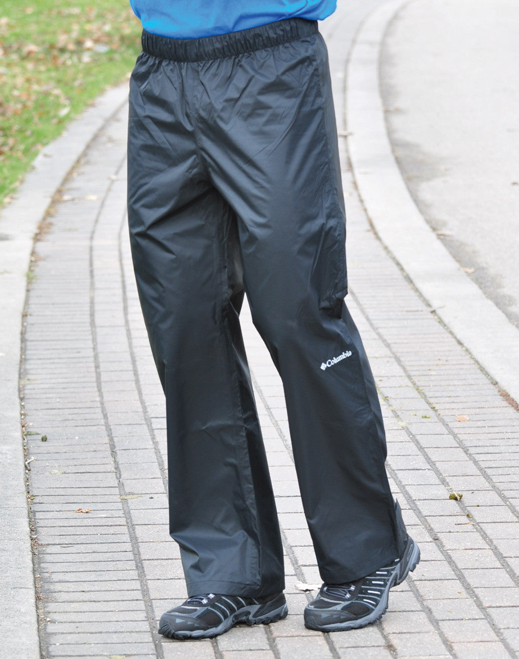 Columbia Men's Regen Waterproof Rain Pants - Lightweight Hiking & Outdoor Rain Gear for Camping, Fishing & Travel