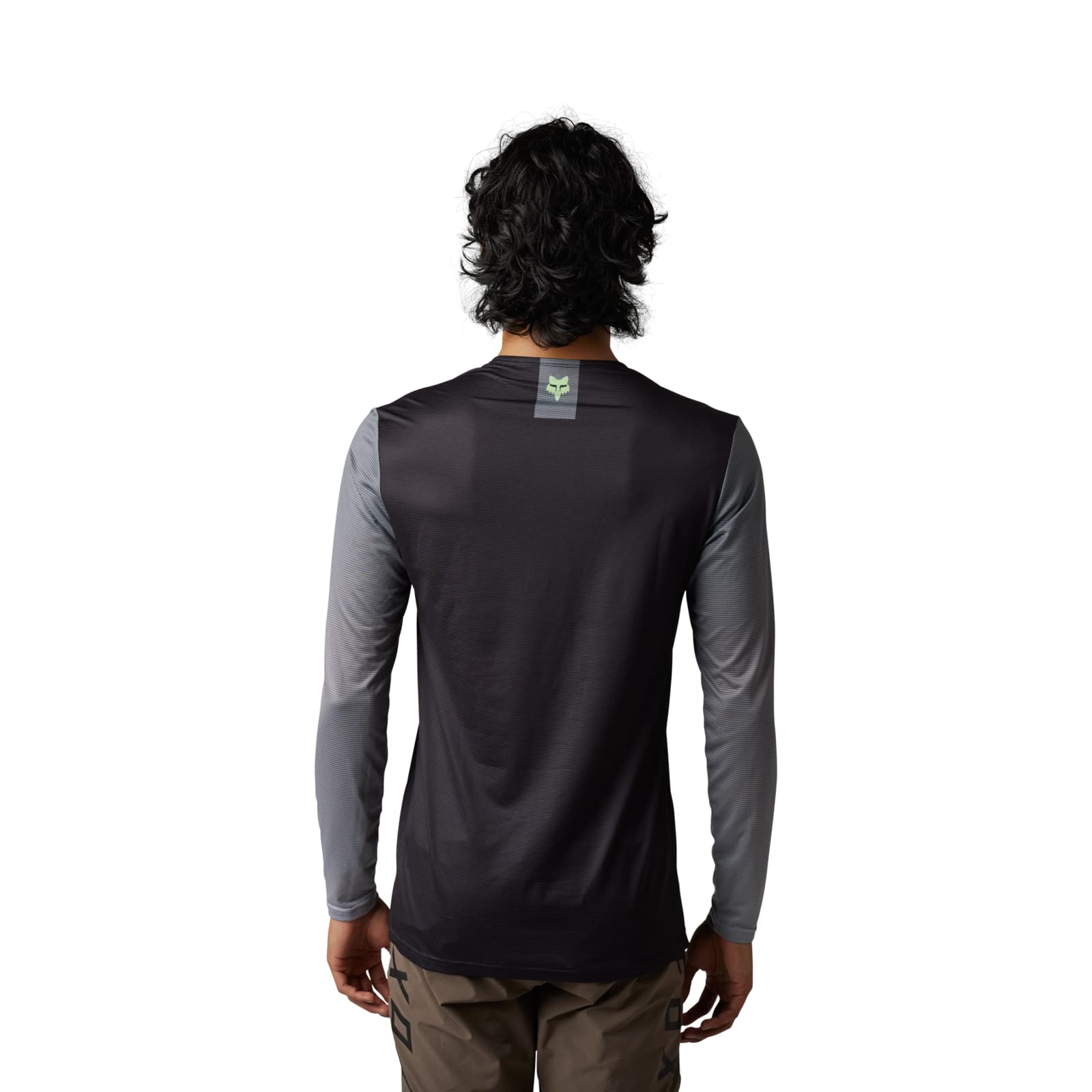 Fox Racing Men's Flexair LS Mountain Bike Jersey - Breathable Long Sleeve Cycling Shirt for MTB & Trail Riding - Lightweight & Moisture-Wicking Performance Apparel