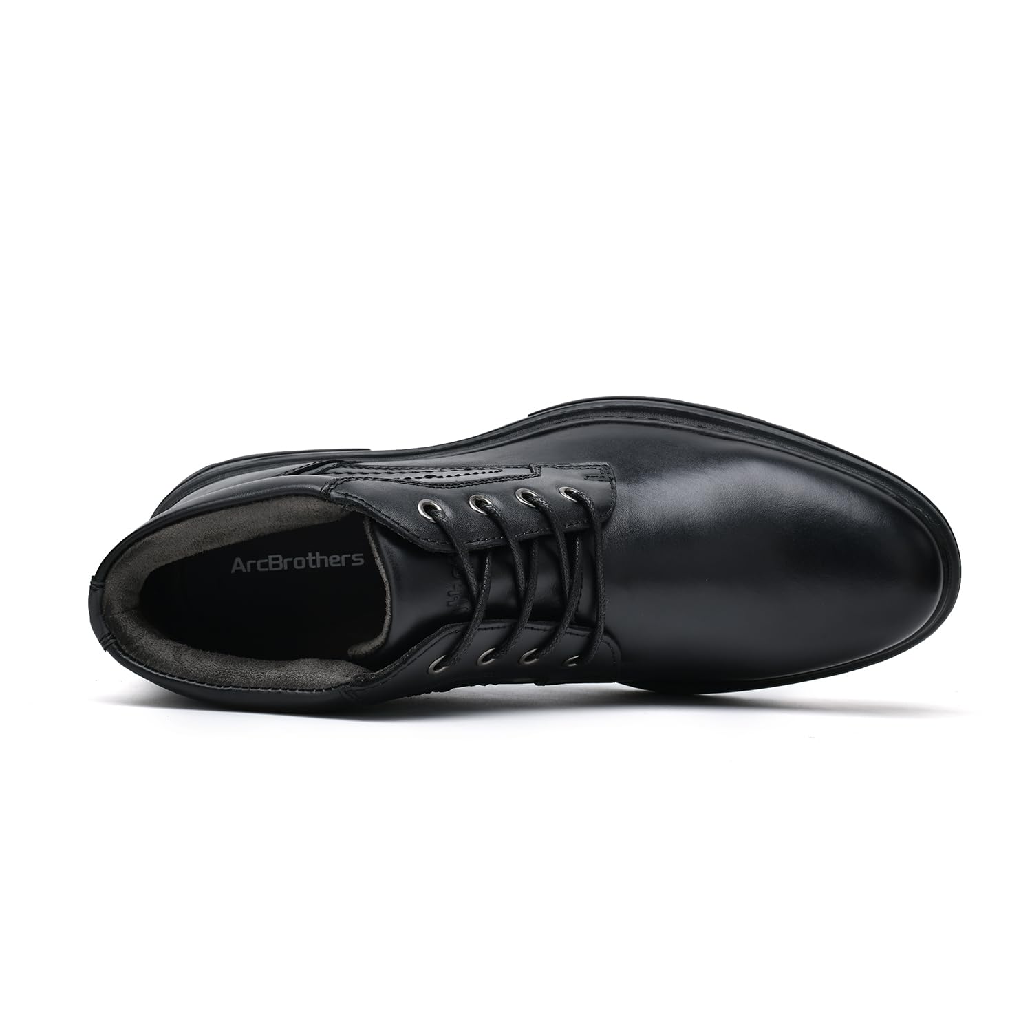 Men's Chukka Boots - Casual Ankle Boots for Motorcycle & Combat | Black Leather Boots for Everyday Wear & Outdoor Adventures