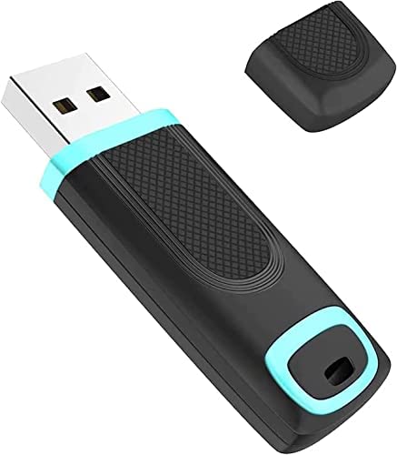 Vansuny 256GB USB 3.0 Flash Drive with LED Indicator & Protective Cap - High-Speed Thumb Drive for PC, Laptop, Notebook - Perfect for Data Storage, File Transfer, and Backup (Black)