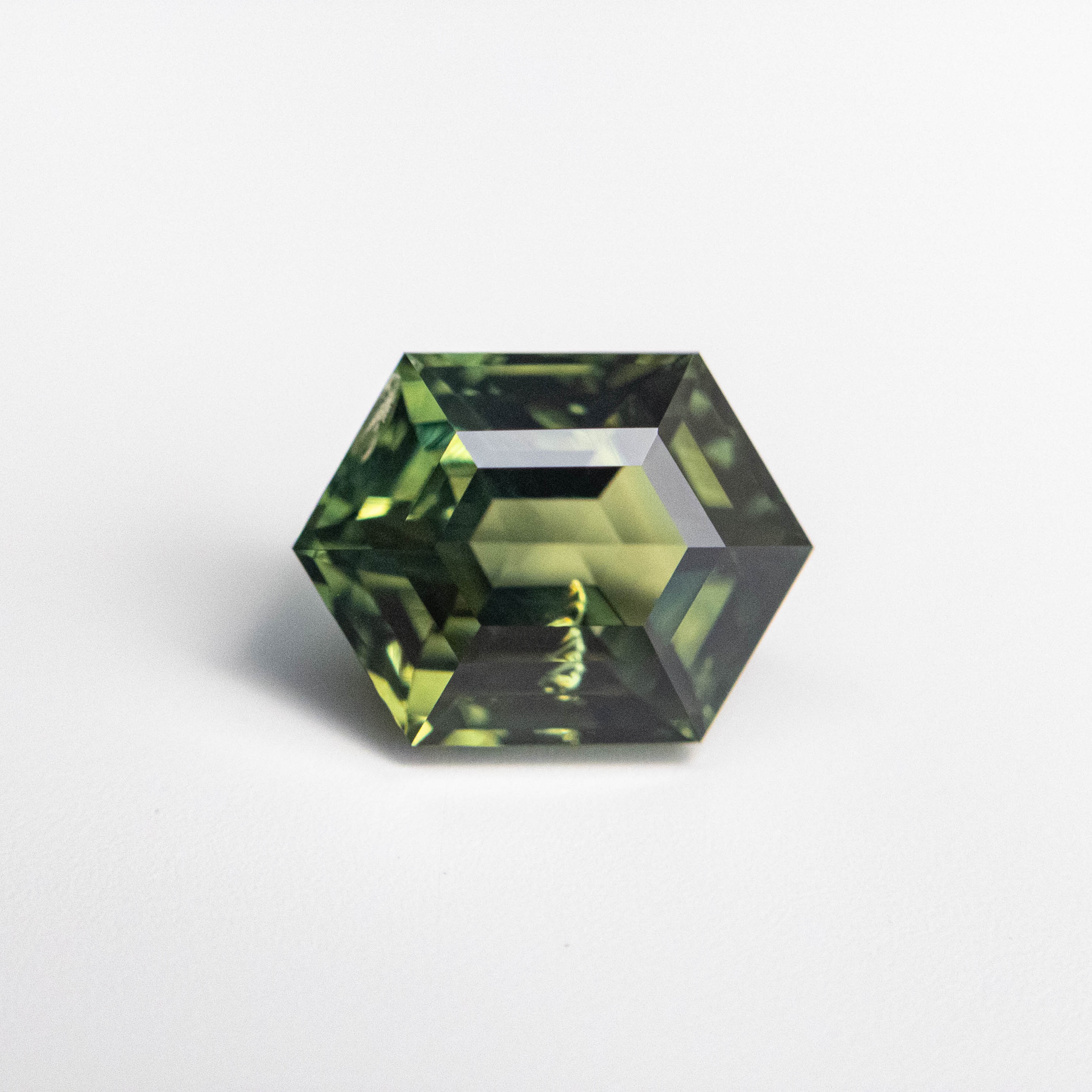 1.81ct Natural Hexagon Step Cut Blue Sapphire Gemstone - 7.85x5.87x4.51mm for Engagement Rings & Fine Jewelry (Item #22312-09)