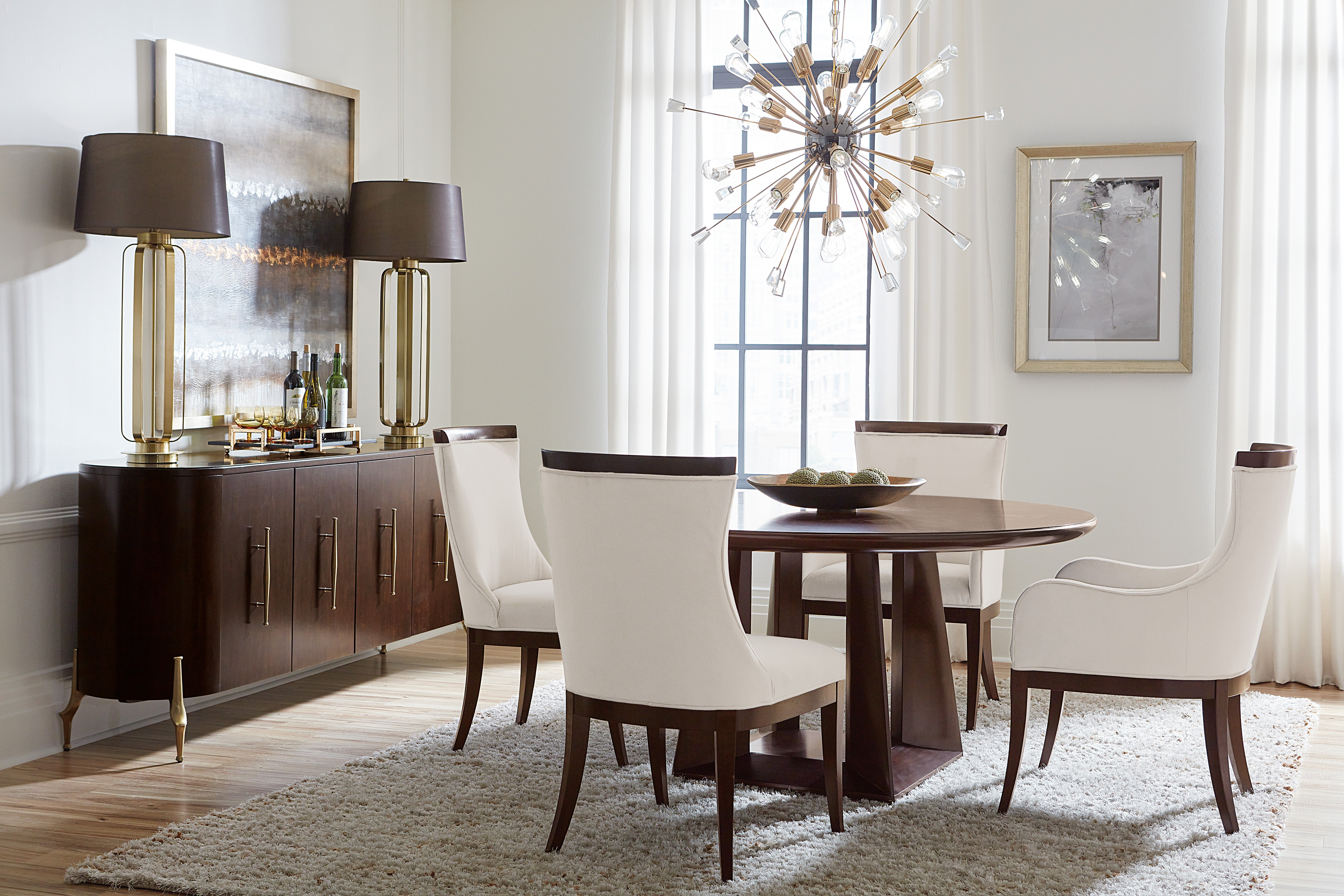 Bella Donna Credenza - Stylish Mid-Century Modern Buffet Cabinet with Storage for Dining Room, Living Room & Entryway | Perfect for Home Decor, Entertaining & Organization