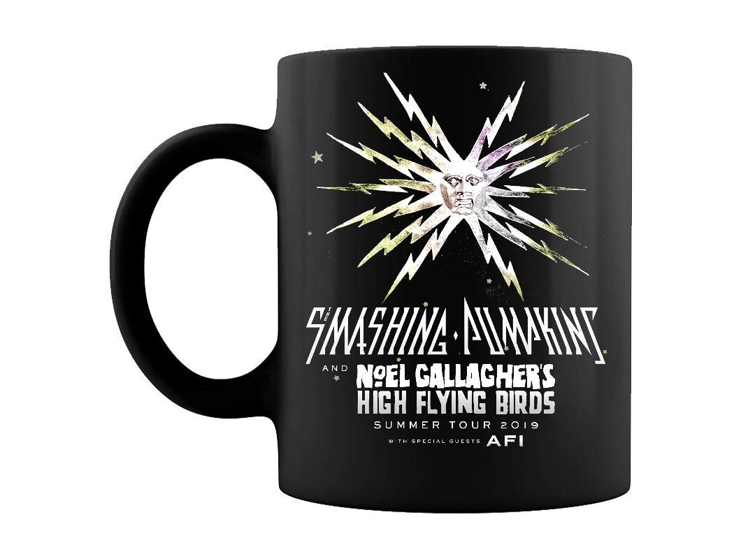 The Smashing Pumpkins & Noel Gallagher 2019 Summer Tour Commemorative 11oz Coffee Mug - Perfect Gift for Music Fans, Office Use, or Home Decor