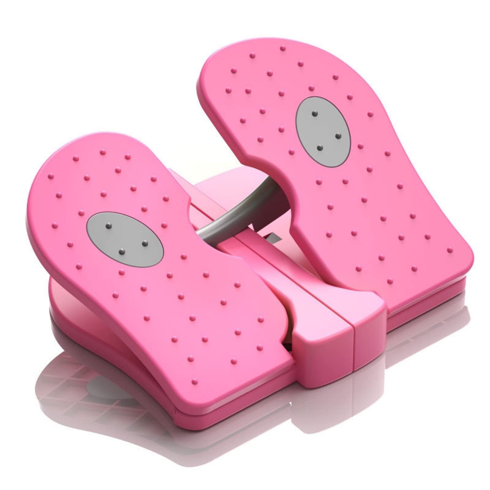 Mini Stepper for Exercise - Portable Stair Stepper Machine for Home, Office & Desk Workouts - Indoor Fitness Equipment for Leg & Cardio Training - Perfect for Small Spaces & Work from Home (Pink)