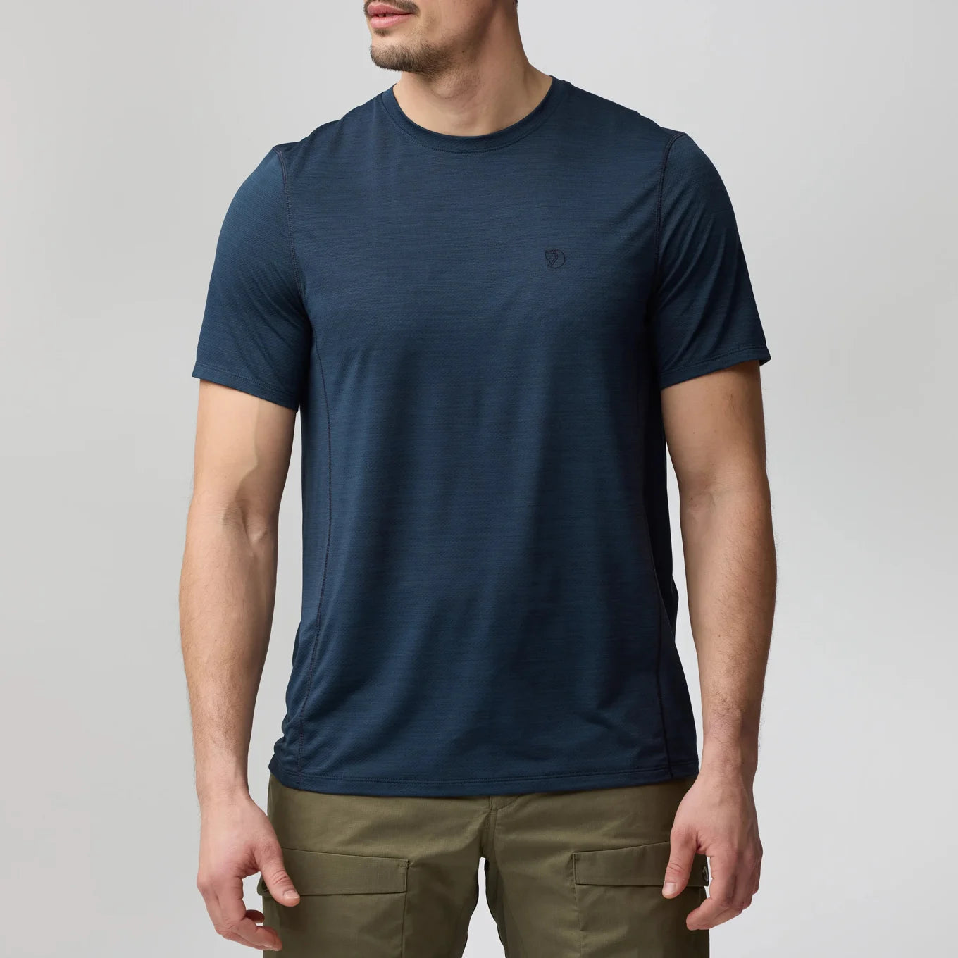 Fjallraven Abisko Lite SS Men's Hiking Shirt - Lightweight, Quick-Dry & Breathable for Outdoor Adventures & Travel