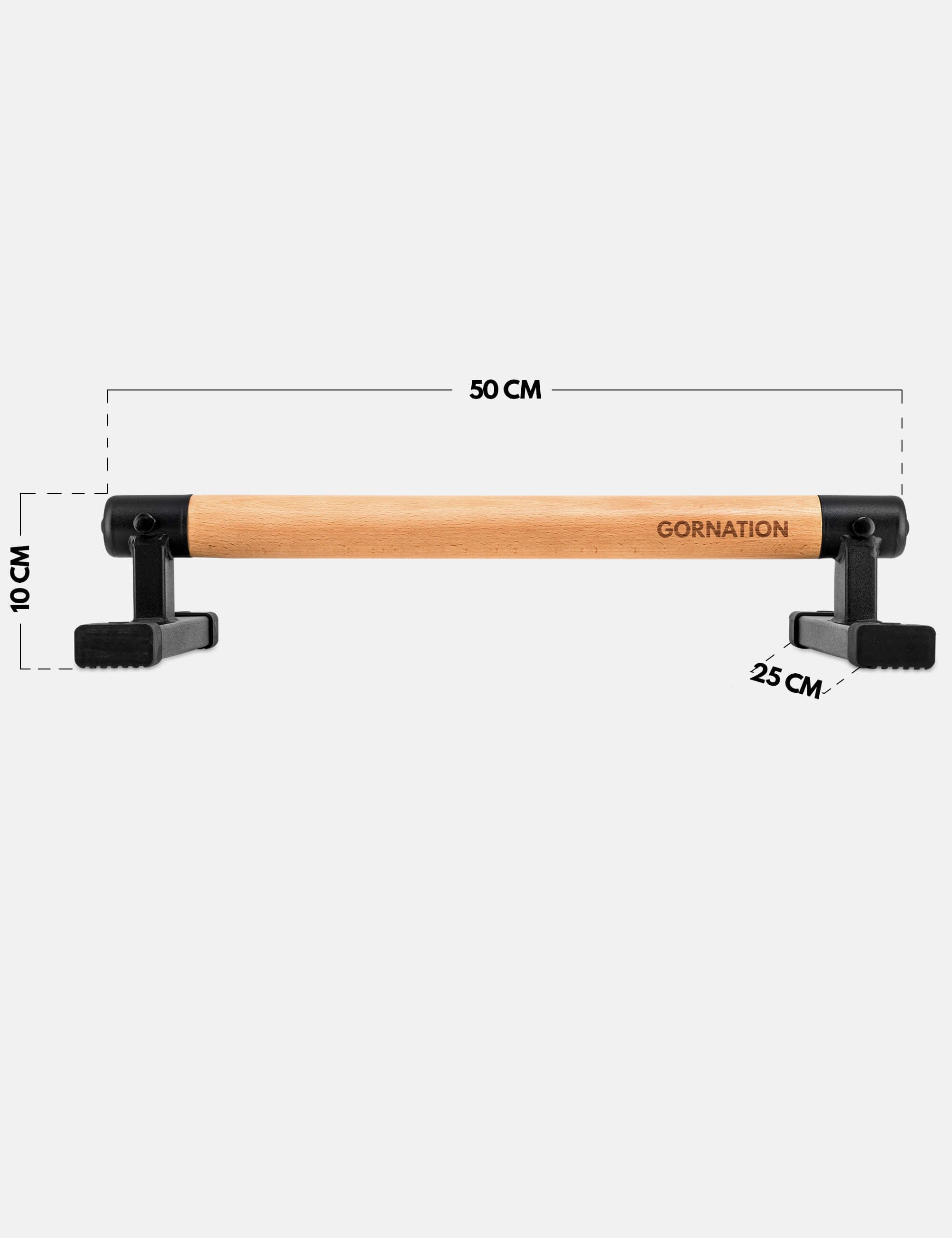 Premium Parallettes Pro - Heavy Duty Parallettes Bars for Calisthenics, CrossFit & Home Workouts - Perfect for Pushups, Dips & Gymnastics Training