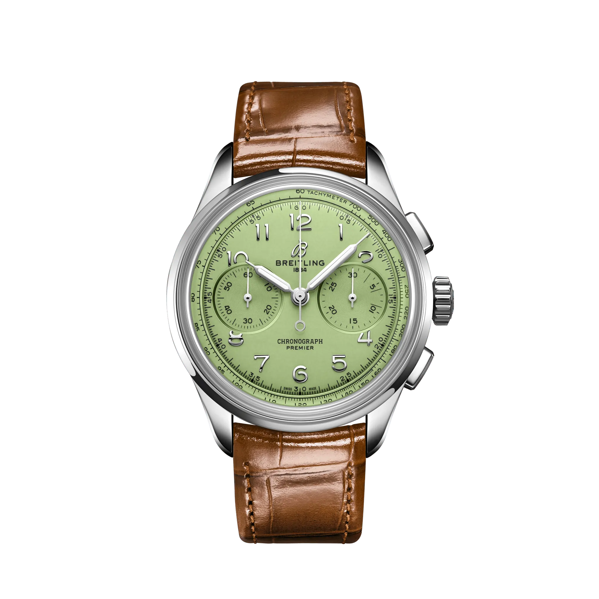 Breitling Premier B09 Chronograph 40mm Stainless Steel Unisex Watch - Luxury Automatic Chronograph Timepiece for Men & Women | Perfect for Business, Formal Events & Everyday Wear