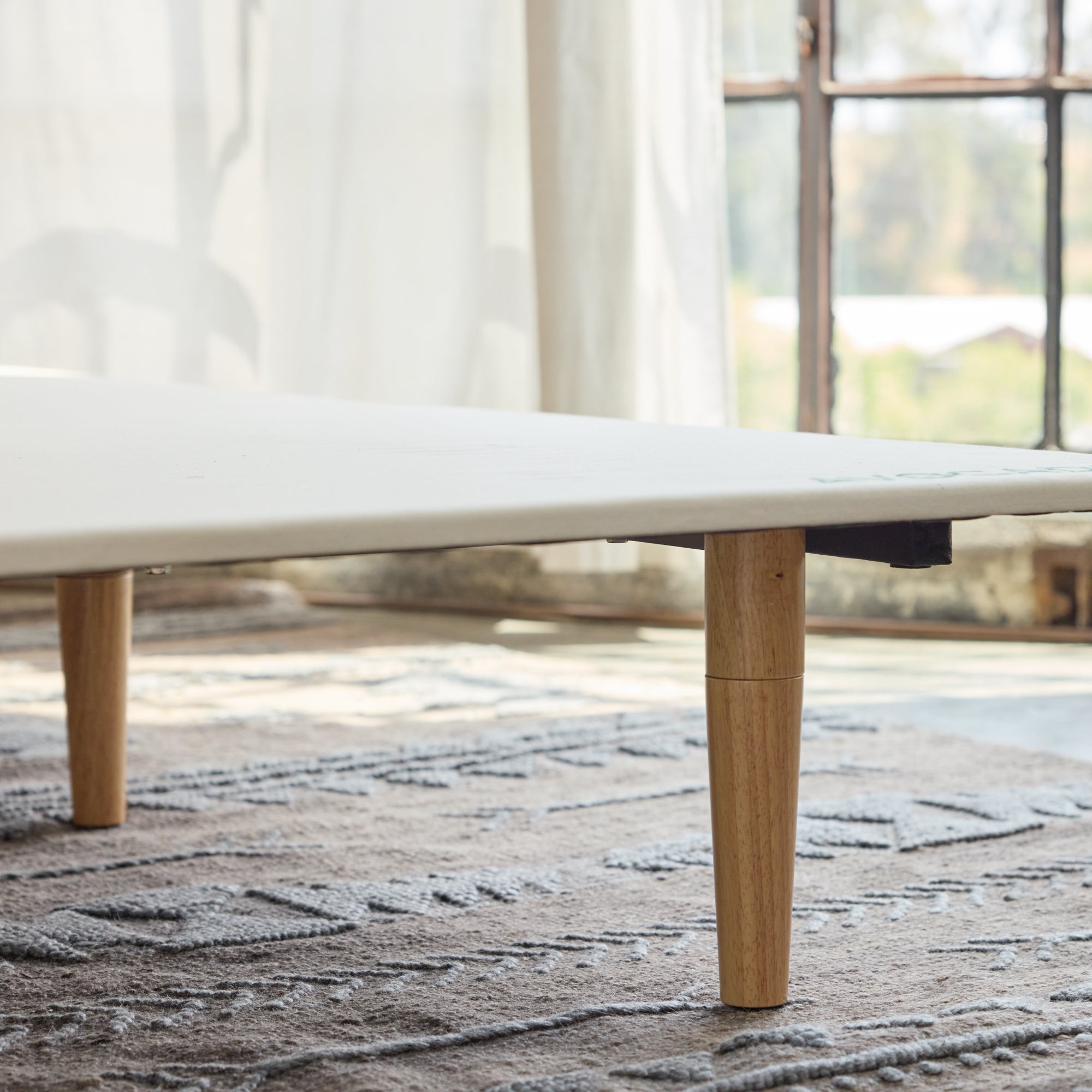 Eco-Friendly Adjustable Bed Frame with Sturdy Legs - Perfect for Modern Bedrooms & Sustainable Living