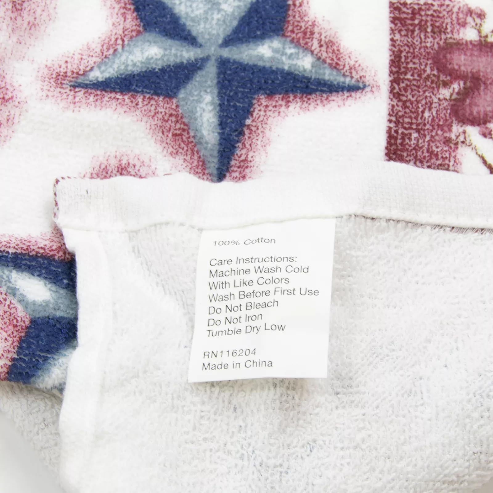 Americana Kitchen Apron & Towel Set - Red White Blue for Cooking & Decor