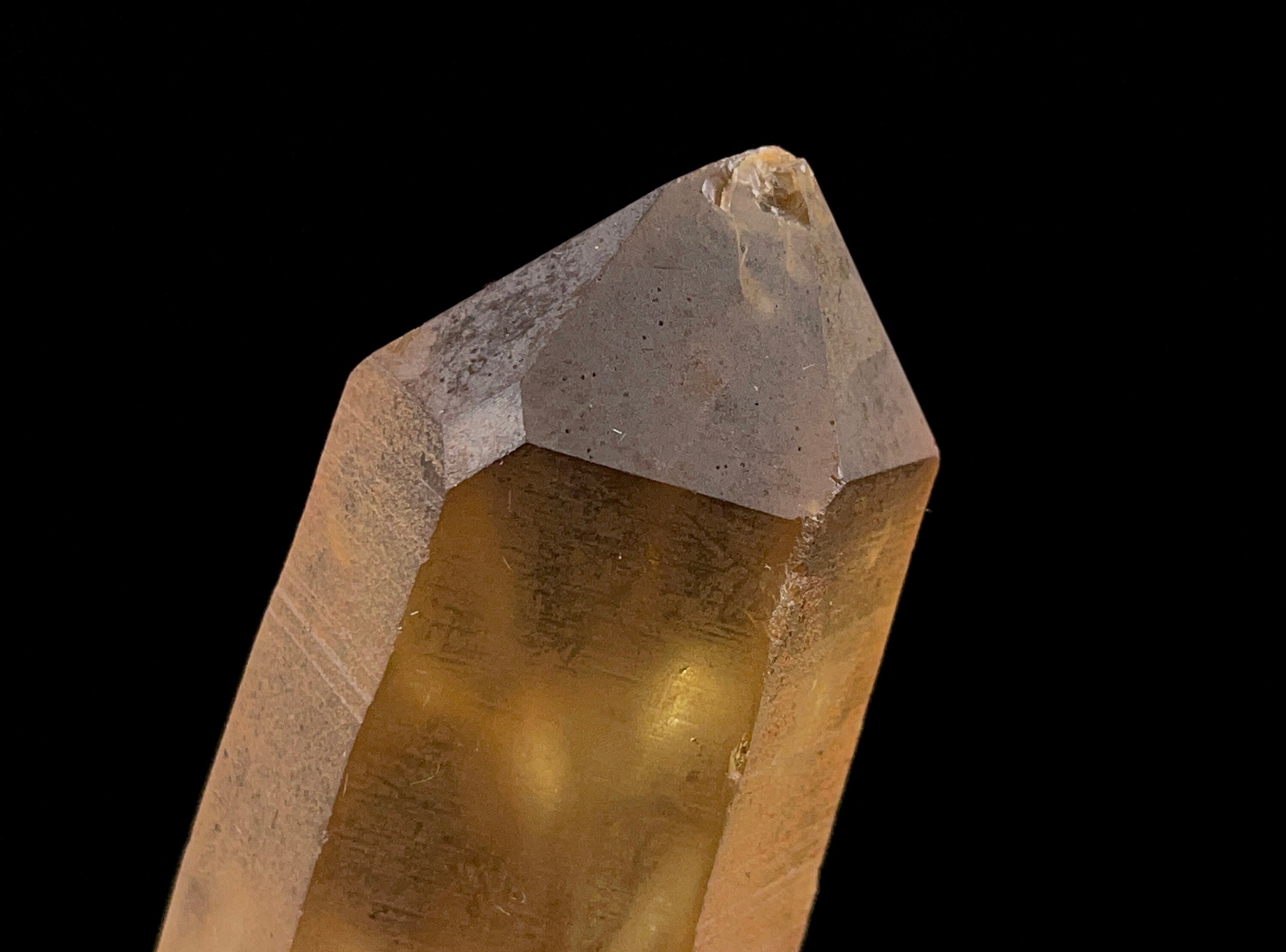 Natural Citrine Raw Crystal Point - November Birthstone, Healing Stone, Home & Office Decor, Feng Shui Crystal for Positive Energy - Perfect for Meditation, Gifts & Spiritual Healing