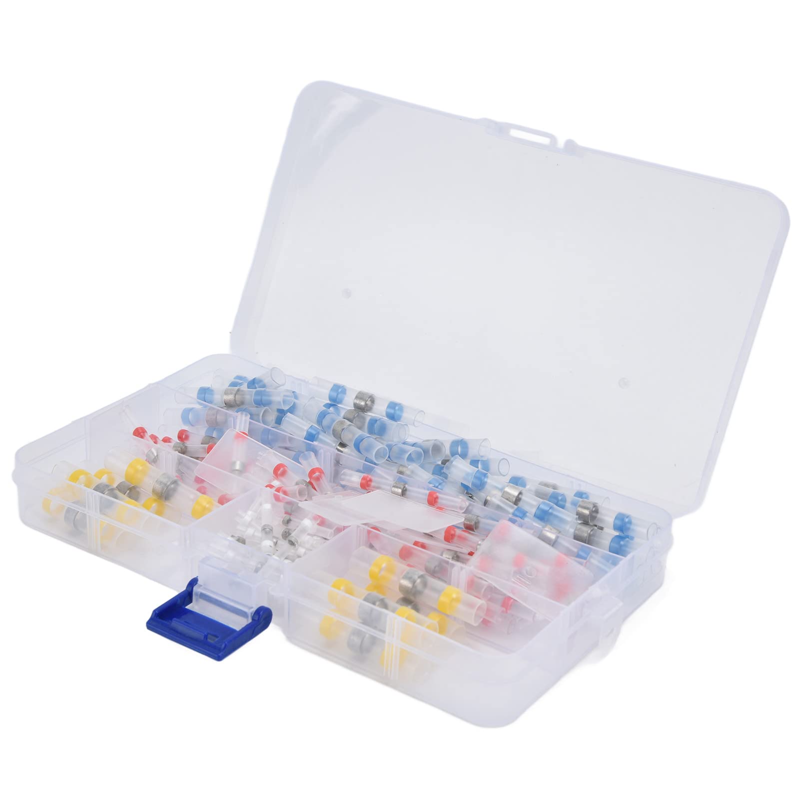 120PCS Heat Shrink Butt Connectors - Waterproof Electrical Wire Connectors Kit for Automotive, Marine & Cable Wiring | DIY Electrical Repairs, Boat Wiring, Car Modifications