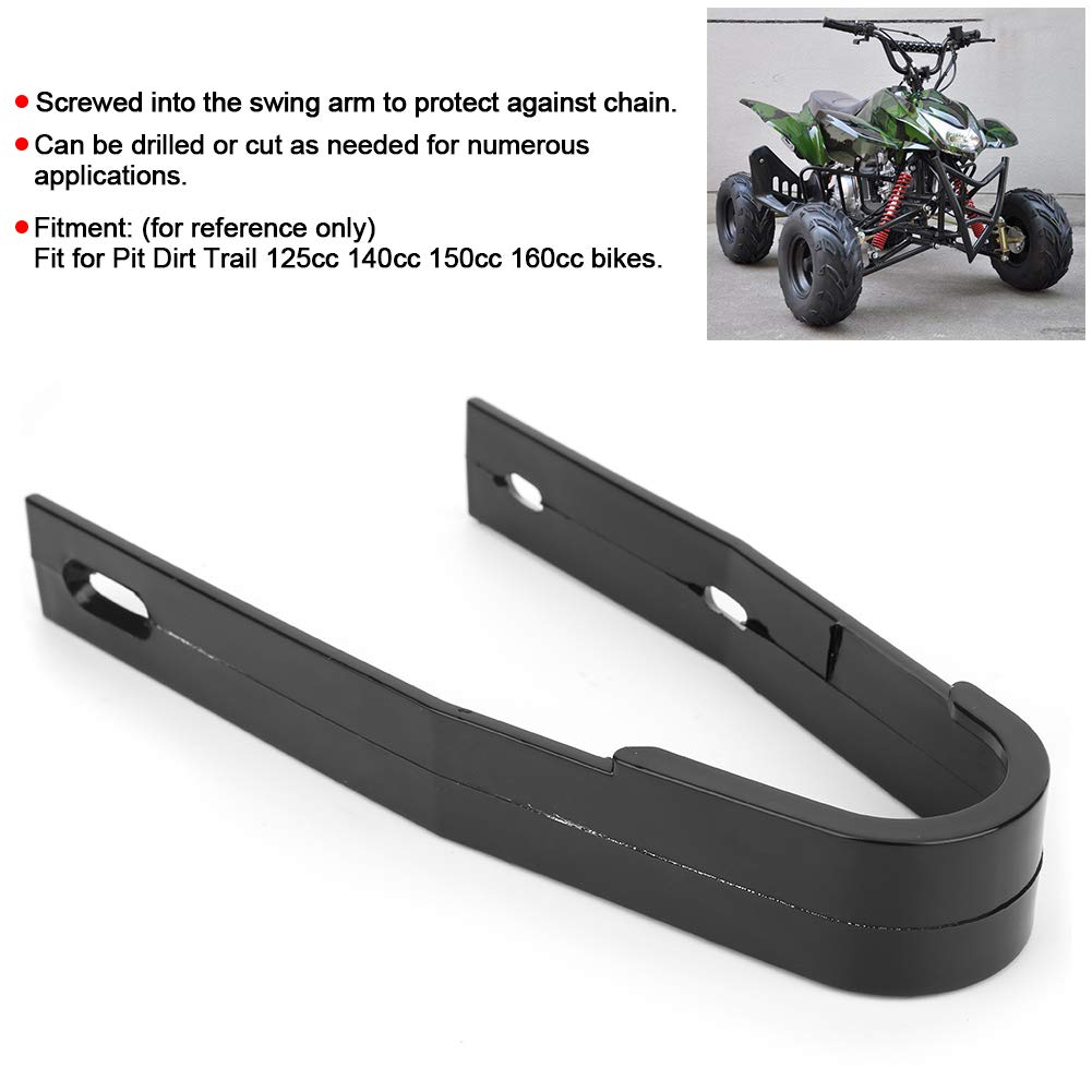 Swing Arm Chain Slider for PIT Quad Dirt Bike ATV - Durable Chain Protector & Rest for Off-Road Motorcycles - Perfect for Trail Riding, Motocross & Off-Road Adventures