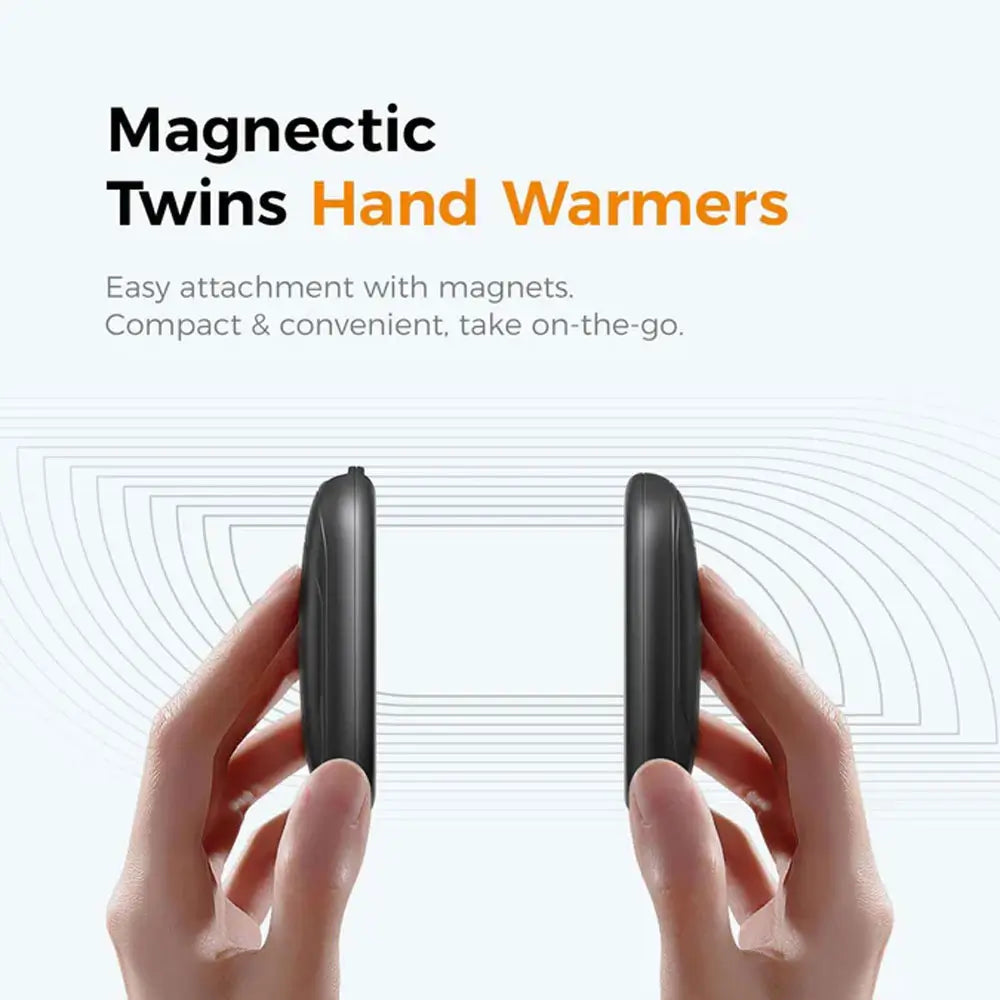 Ocoopa UT3 Lite Rechargeable Hand Warmers - Portable USB Heating Pads for Winter Outdoor Activities, Camping, Hiking & Cold Weather - Fast Heating & Long Lasting Warmth