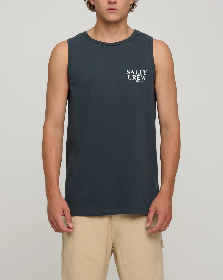 Salty Crew Yellowfin Tank Top - Men's Quick-Dry Fishing Shirt for Summer & Outdoor Activities
